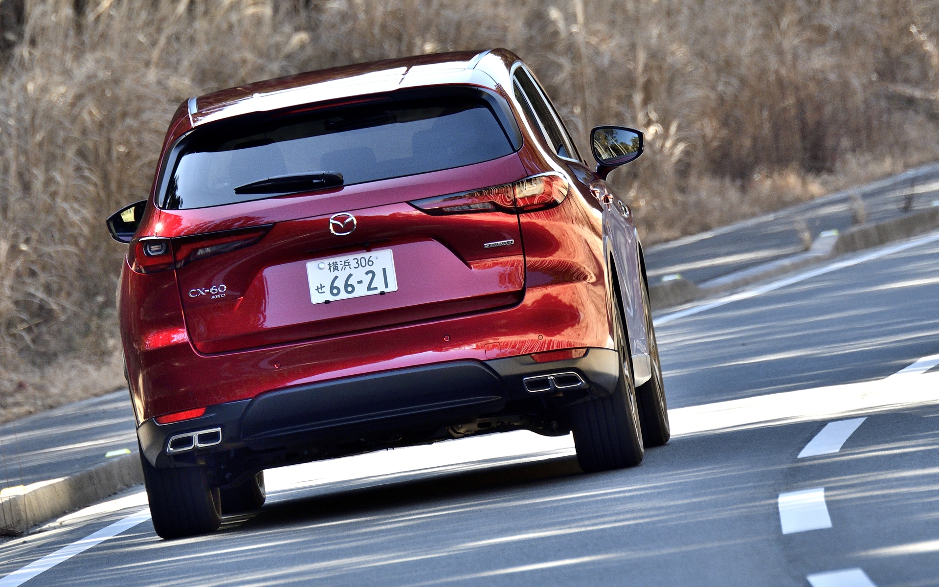 ホイールの剛性が異なるからか、とてもマイルドなフィーリングだった