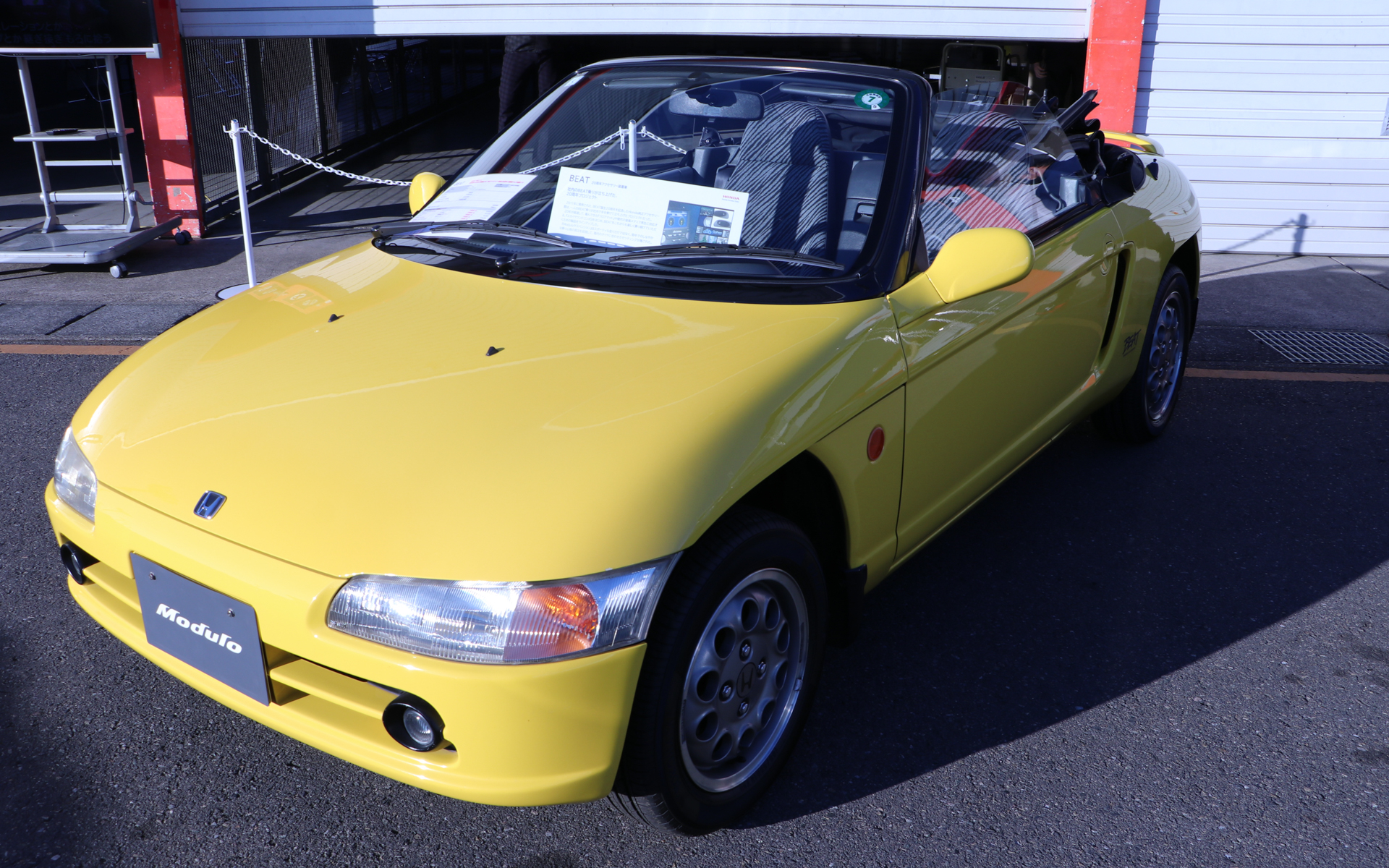 純正サスペンションならではの乗り心地とスポーティな味付けを両立したModuloサスペンションを装着したBEAT