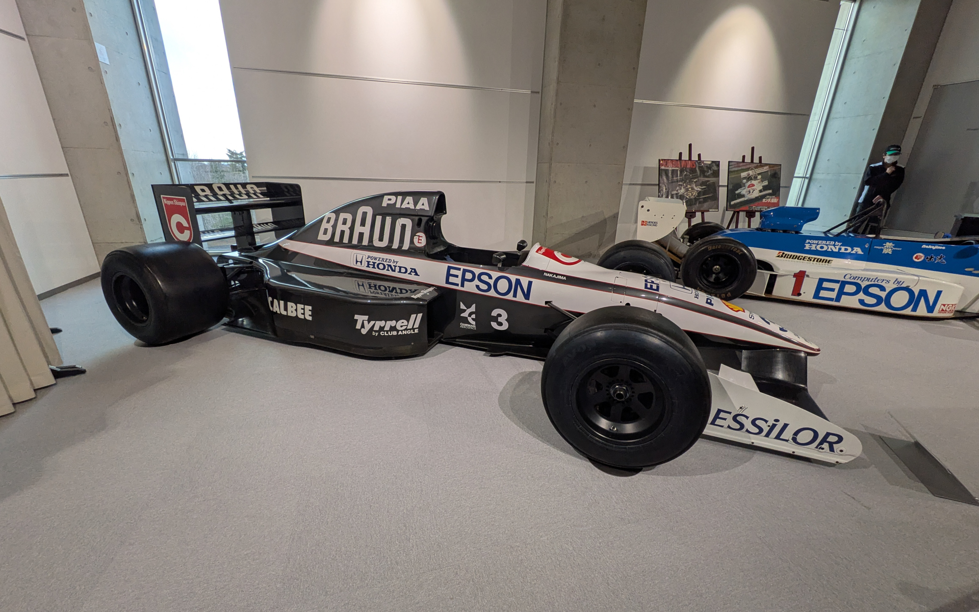 中嶋悟監督のF1最後の年となった1991年の「ティレル・ホンダ020」