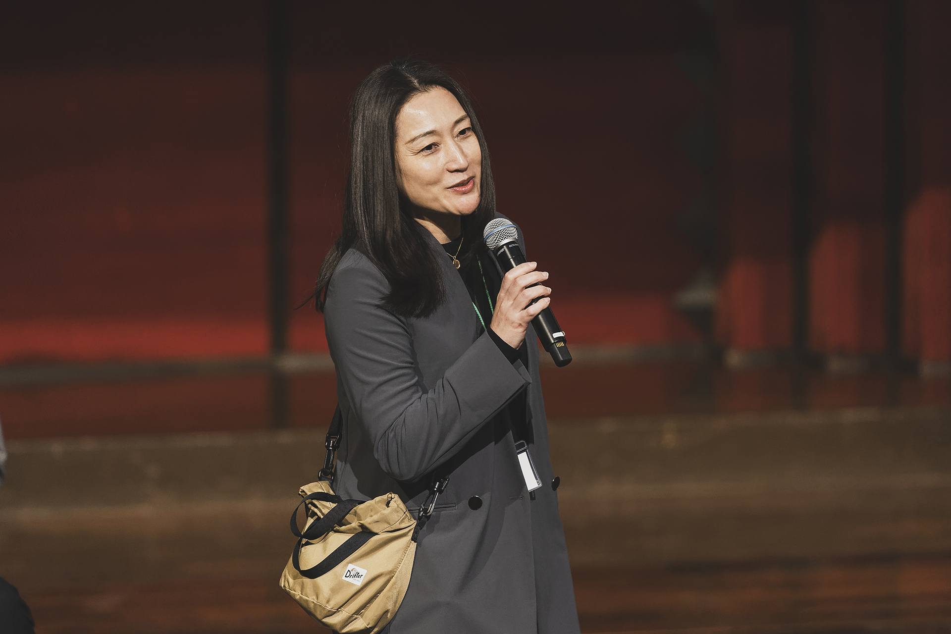 学生向けのビジネススクールをやりたいという赤松さん。「LEARN with Porsche」自体がいいビジネススクールのようなものと話していた