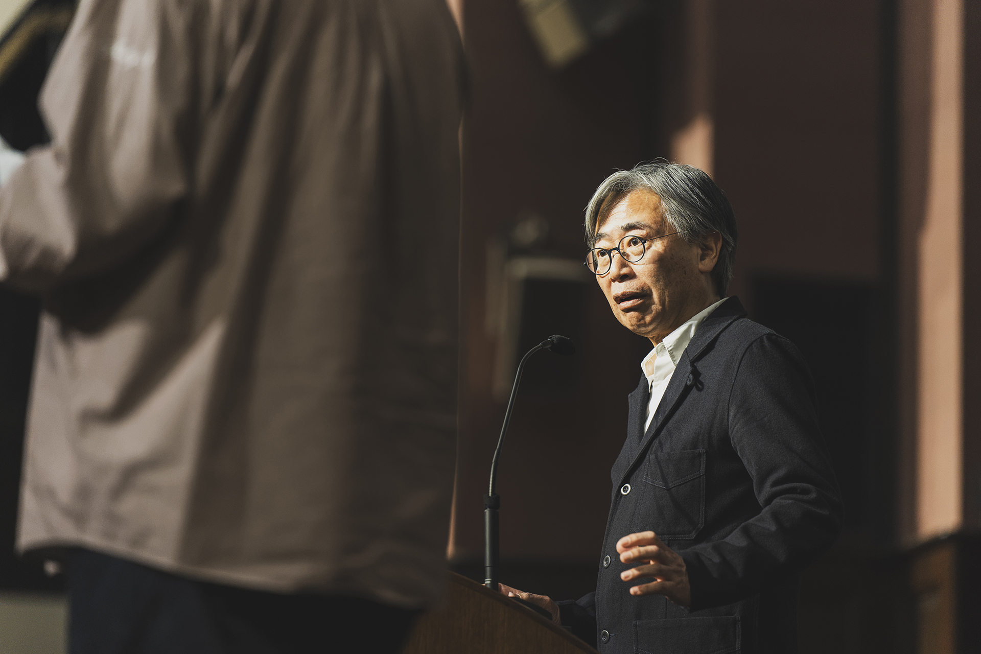 「このシンポジウムに東大側の産学連携担当の理事が来るのは大きな意味がある」と話していた中邑さん