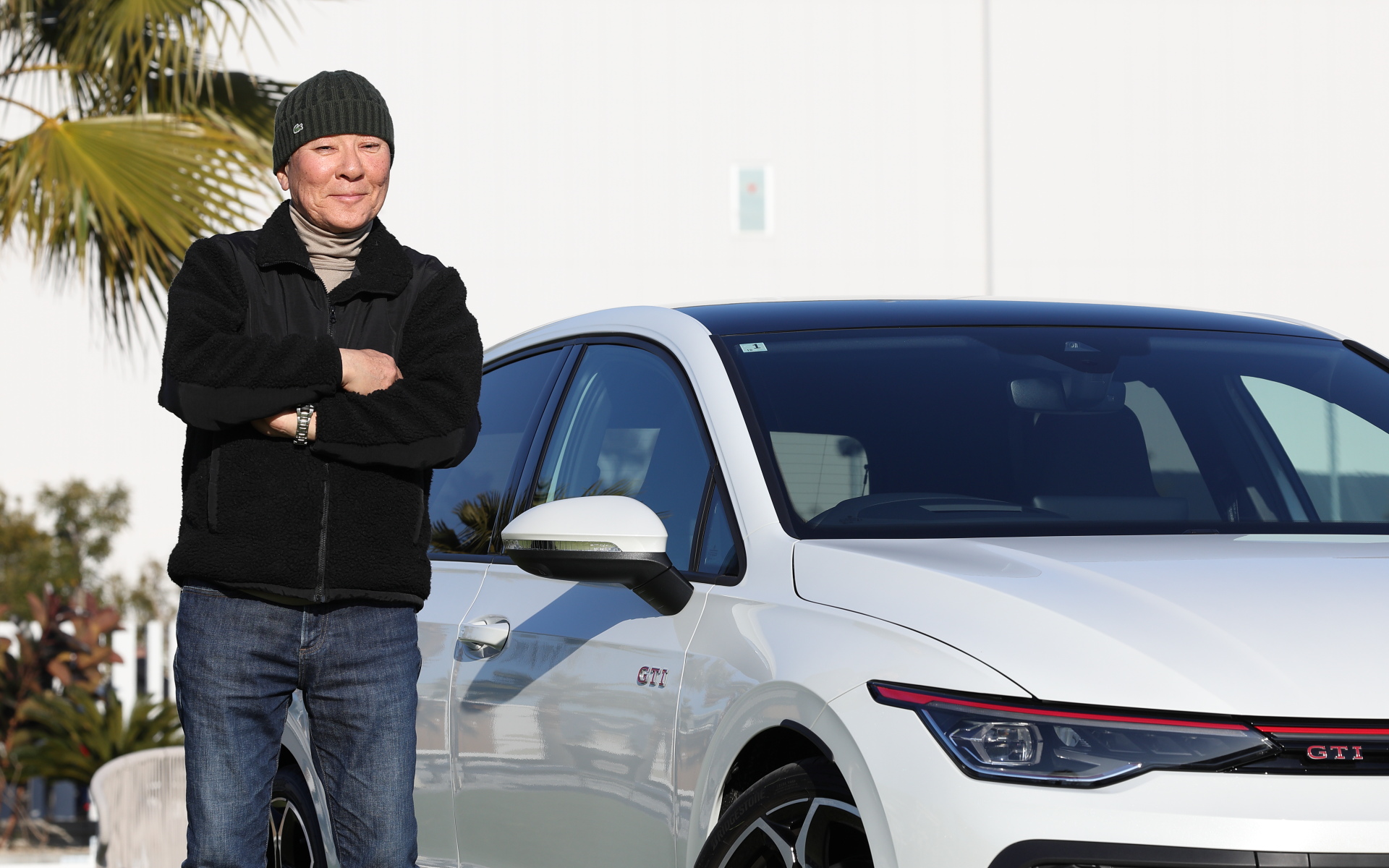 スポーツモデルのGTIにさっそく試乗