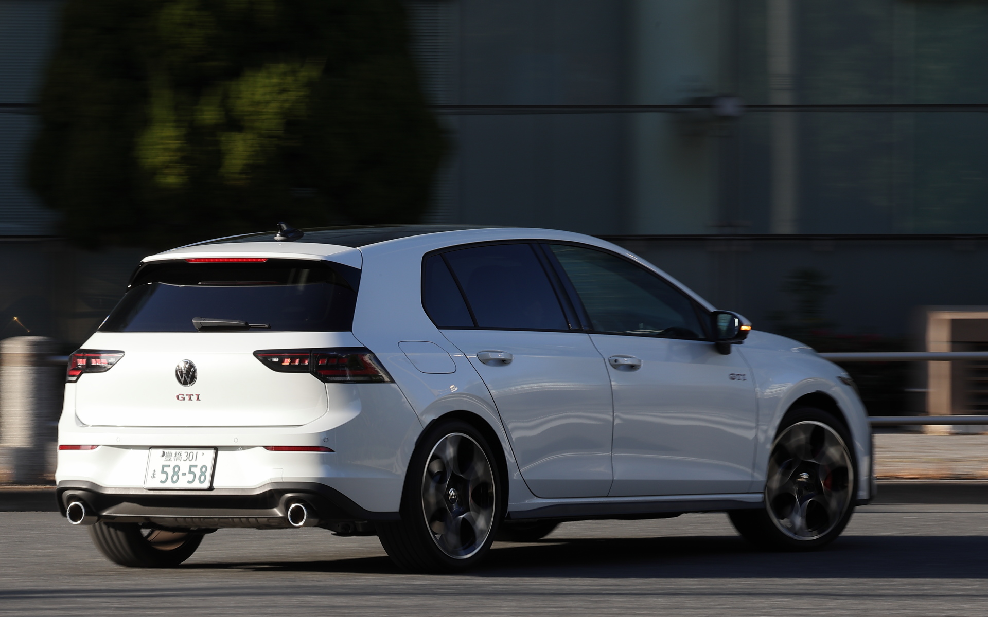 GTIは市街地でも軽快に走ってくれた