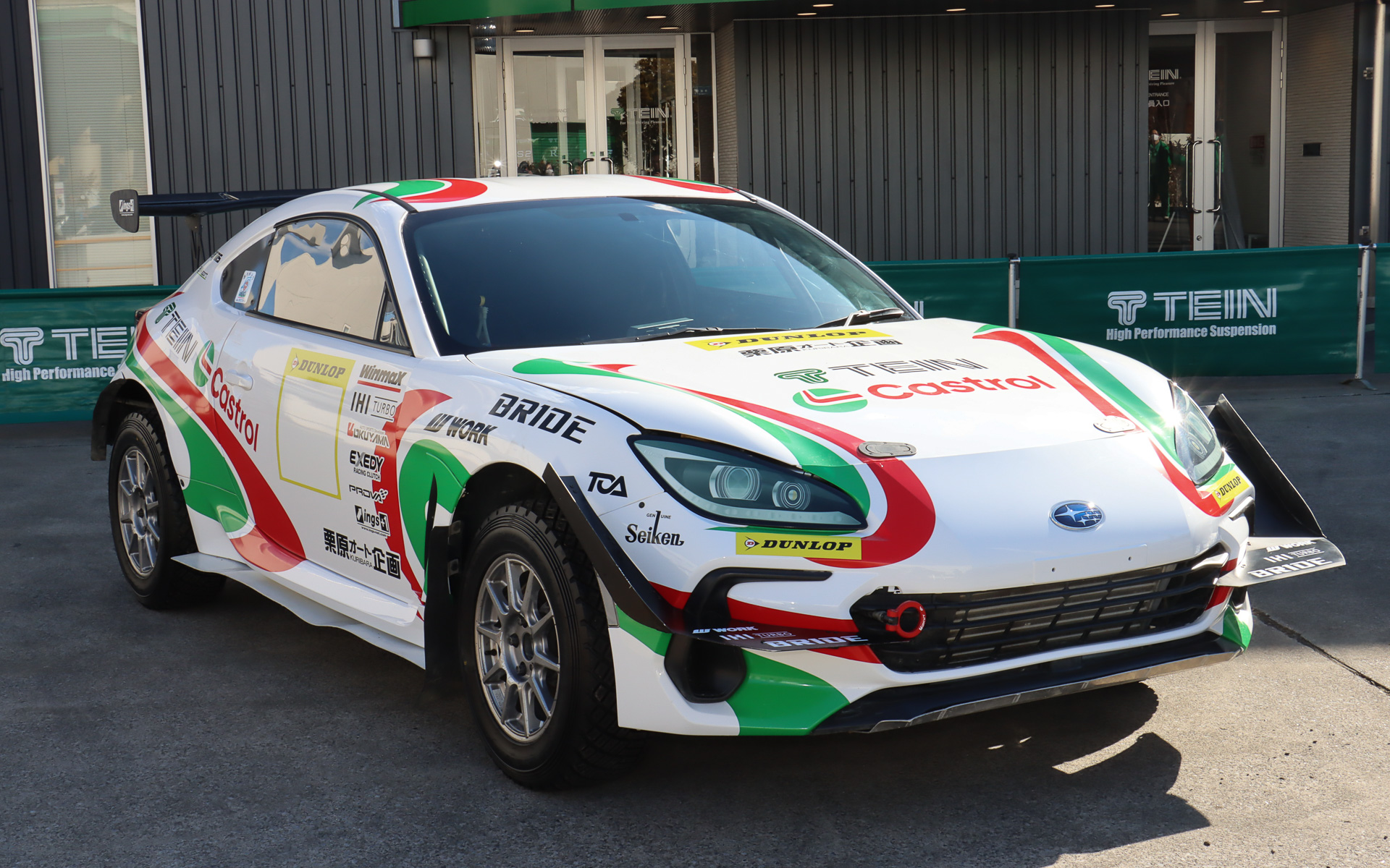 全日本ダートトライアル選手権参戦マシンのスバル・BRZ