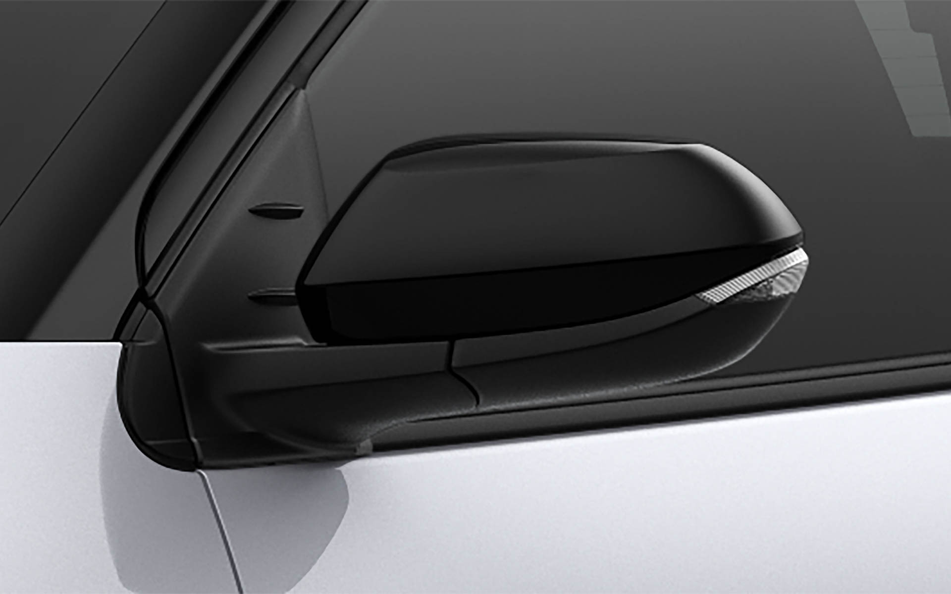 ヤリス Z“URBANO”LEDサイドターンランプ付オート電動格納式リモコンドアミラー（ブラック/ヒーター付）