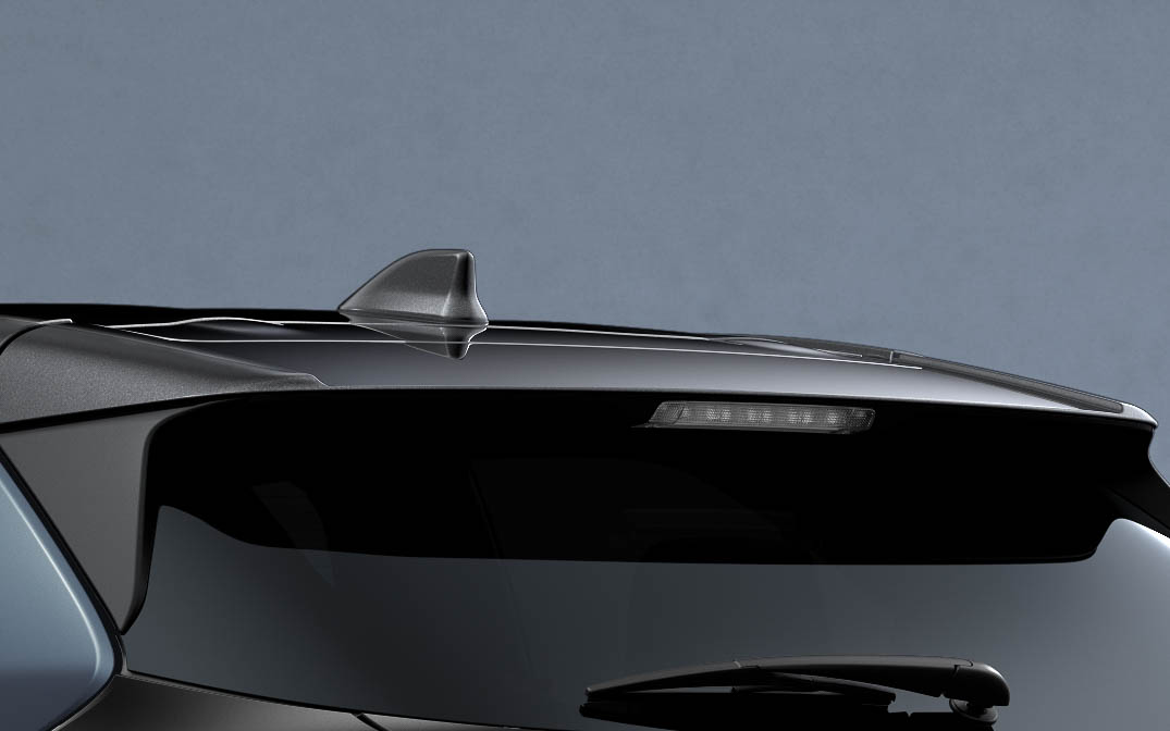 ヤリスクロス Z“URBANO”リアルーフスポイラー（ブラック）