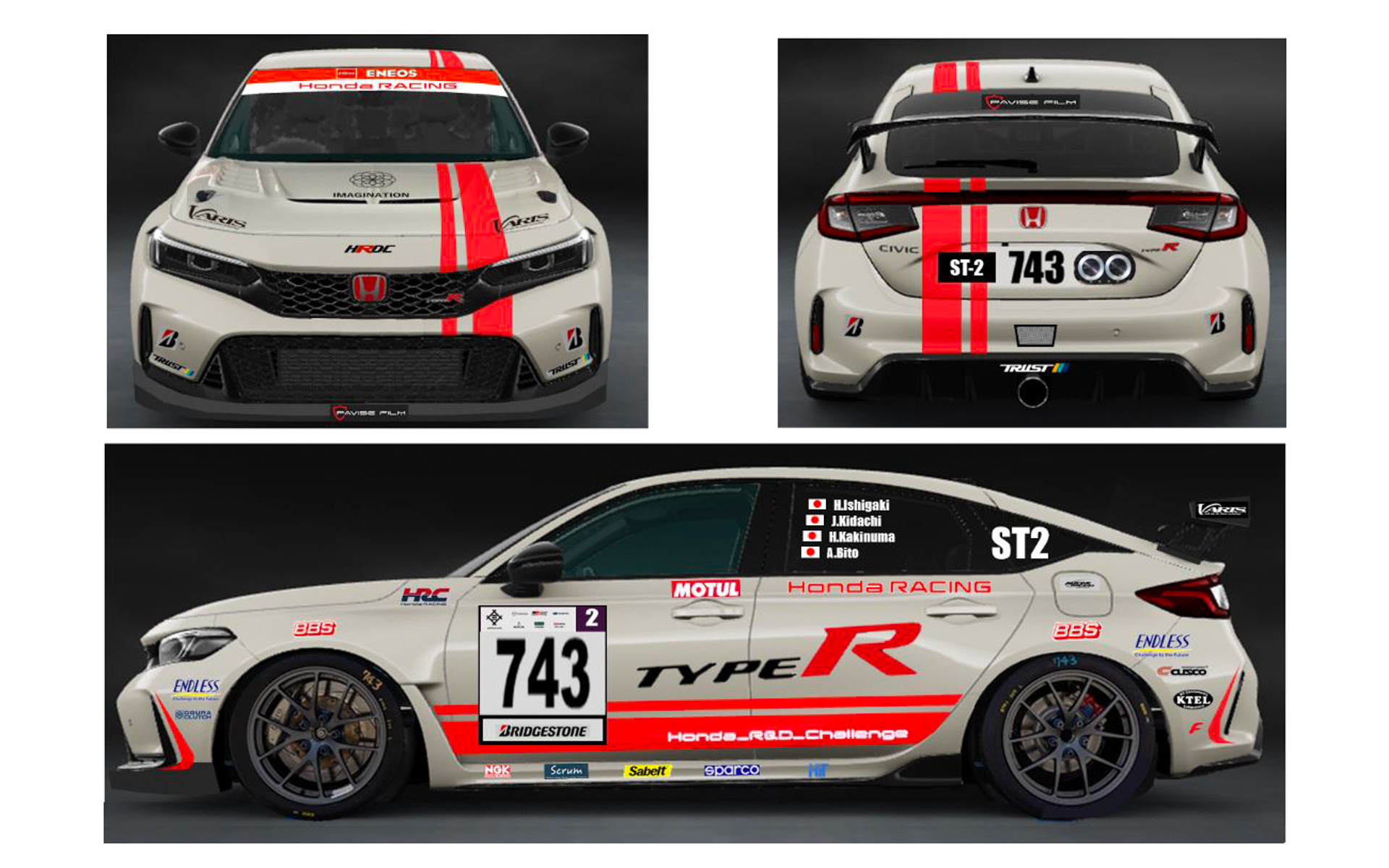 Honda R&D Challengeの参戦マシン