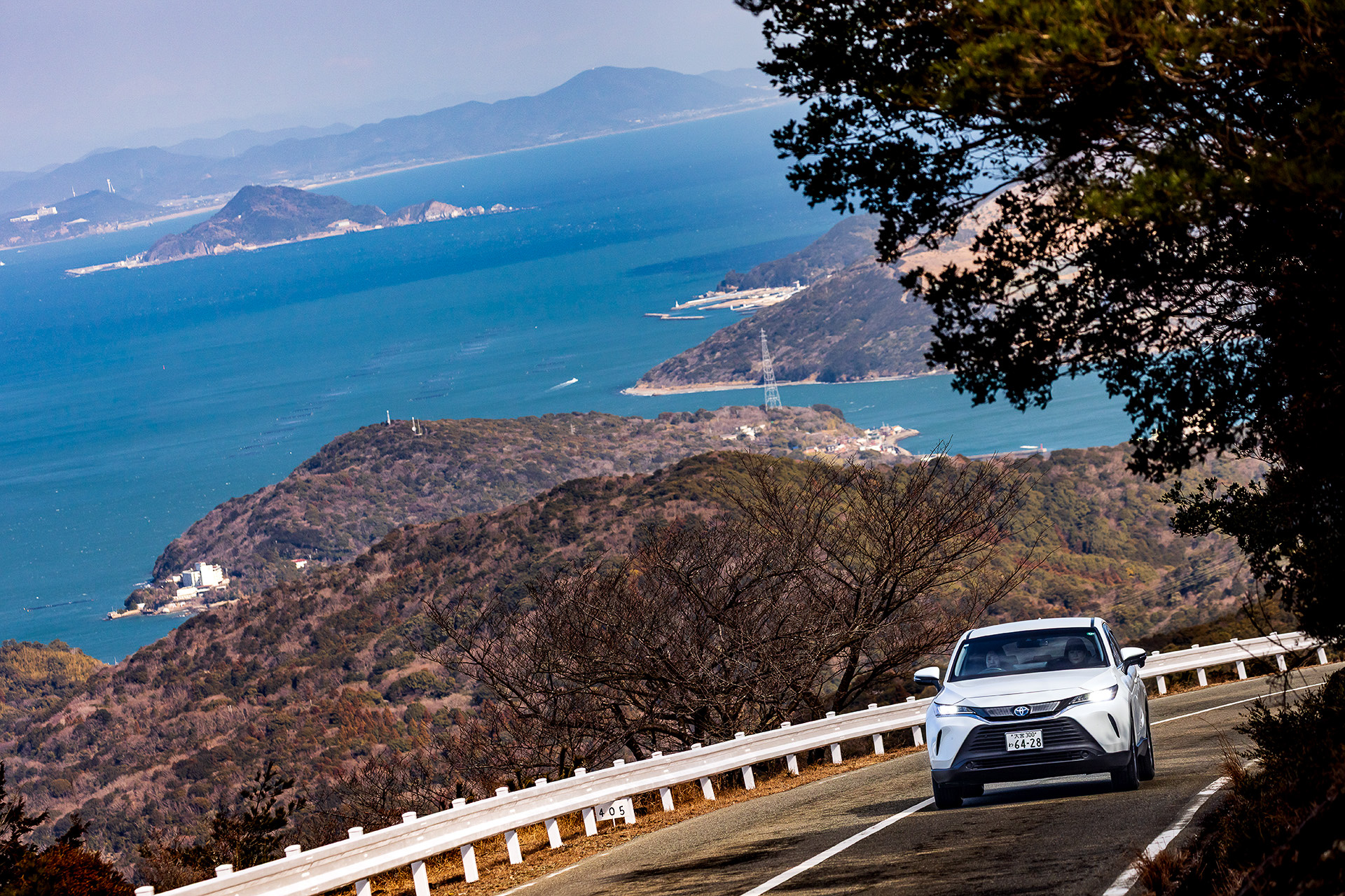伊勢志摩スカイラインの絶景を楽しみながらドライブ