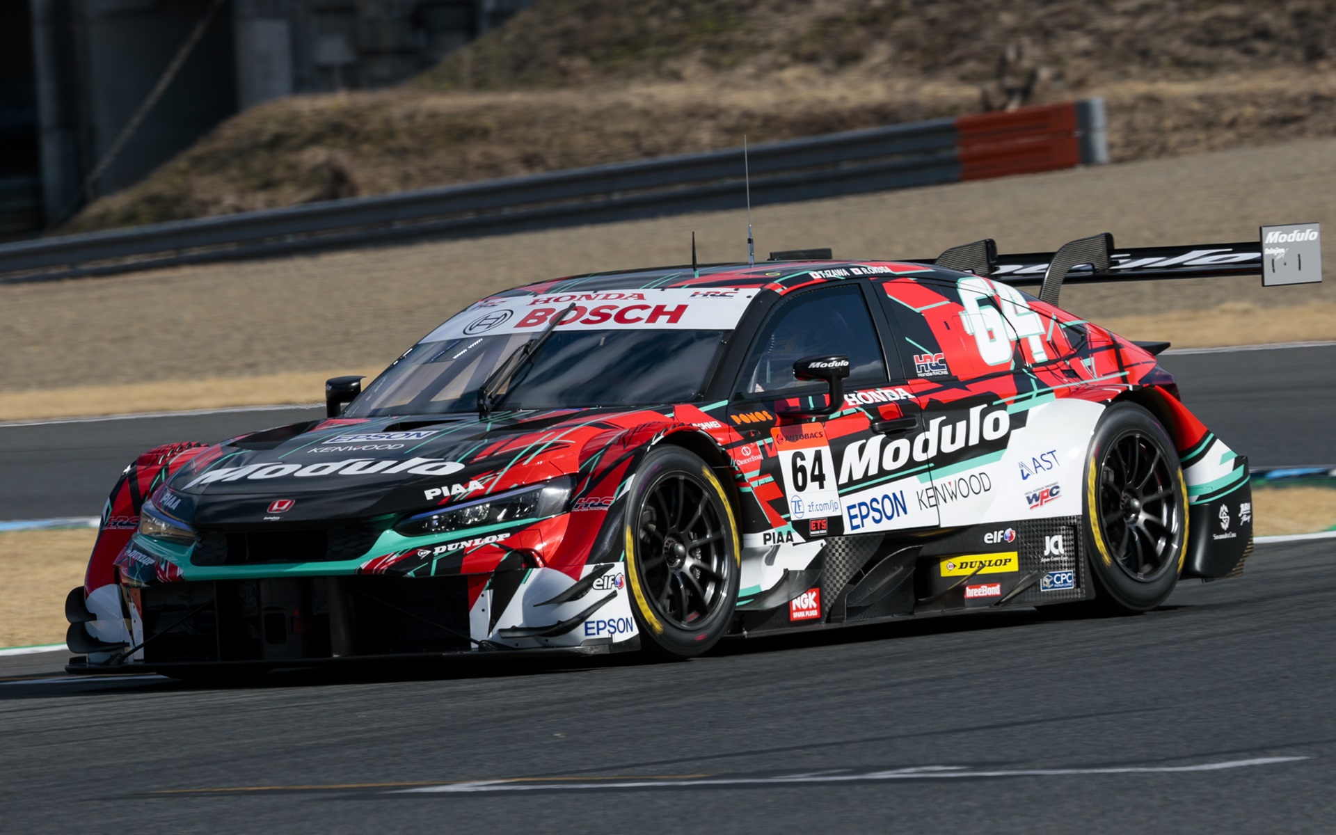 SUPER GT GT500クラスに参戦する「Modulo CIVIC TYPE R-GT」