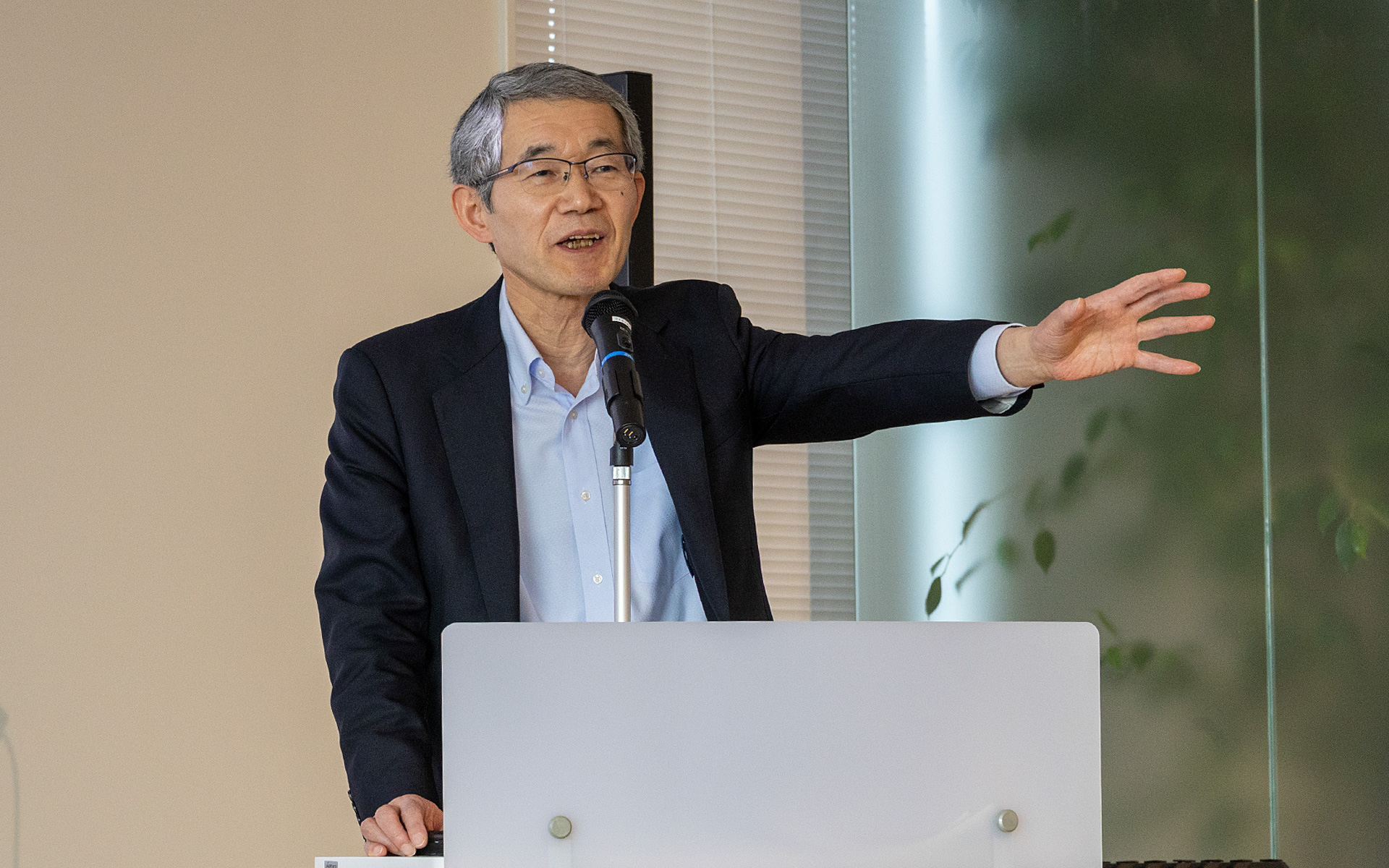 デンソー 経営役員・東京支社担当の横尾英博氏