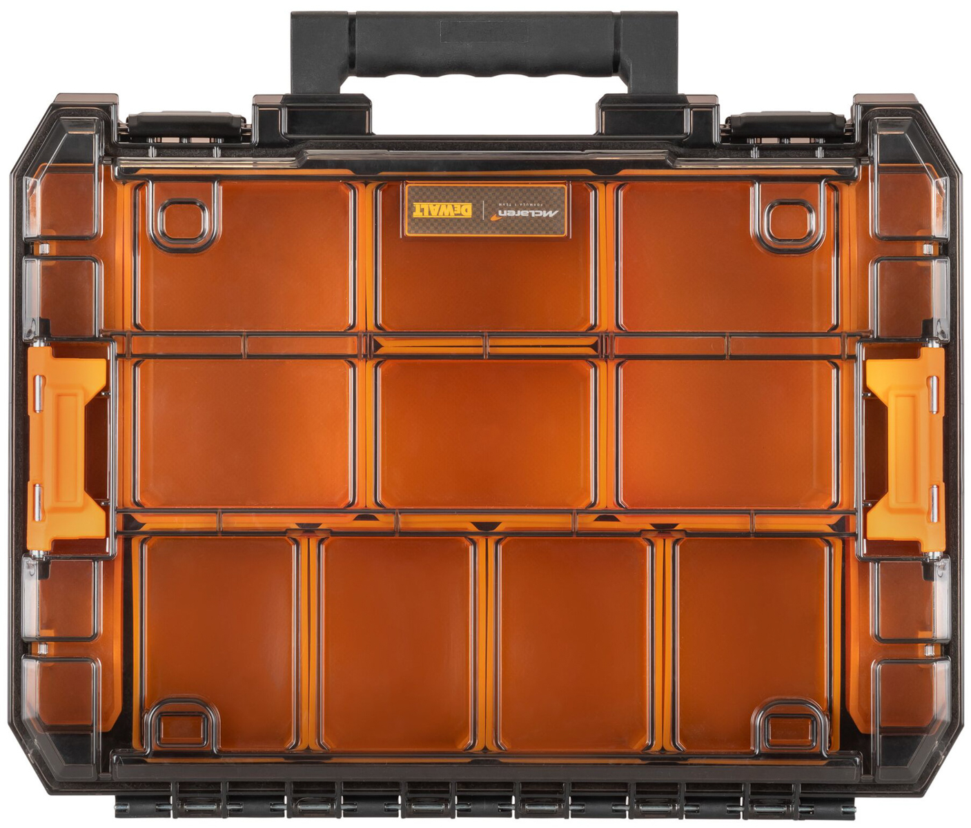 11個の小分け収納で、ふたが透明なのですぐに分かる（画像は既存製品）