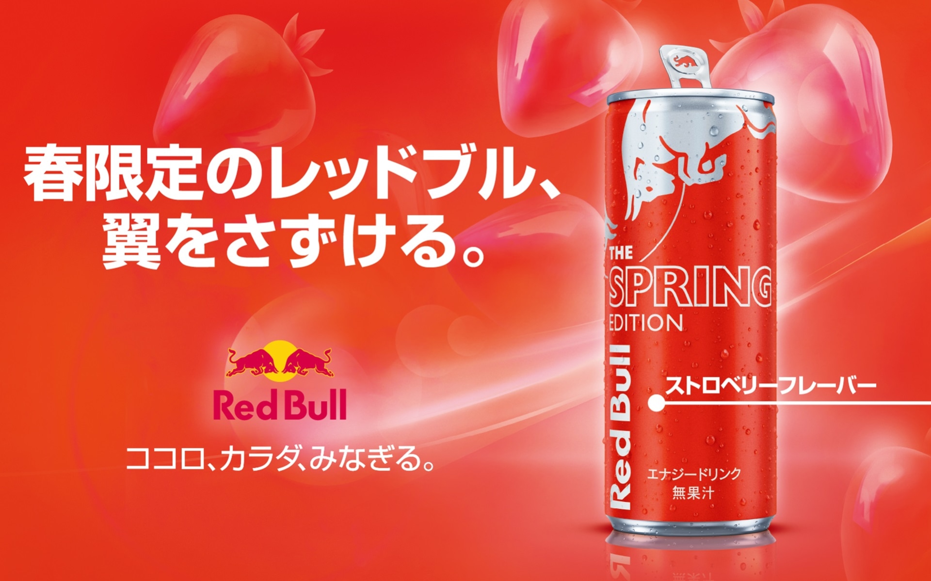 レッドブルに春限定のフレーバーが登場