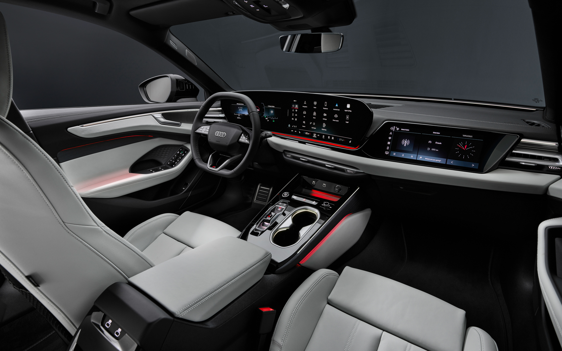 “ドライバーファースト”の操作コンセプトを基にした運転席