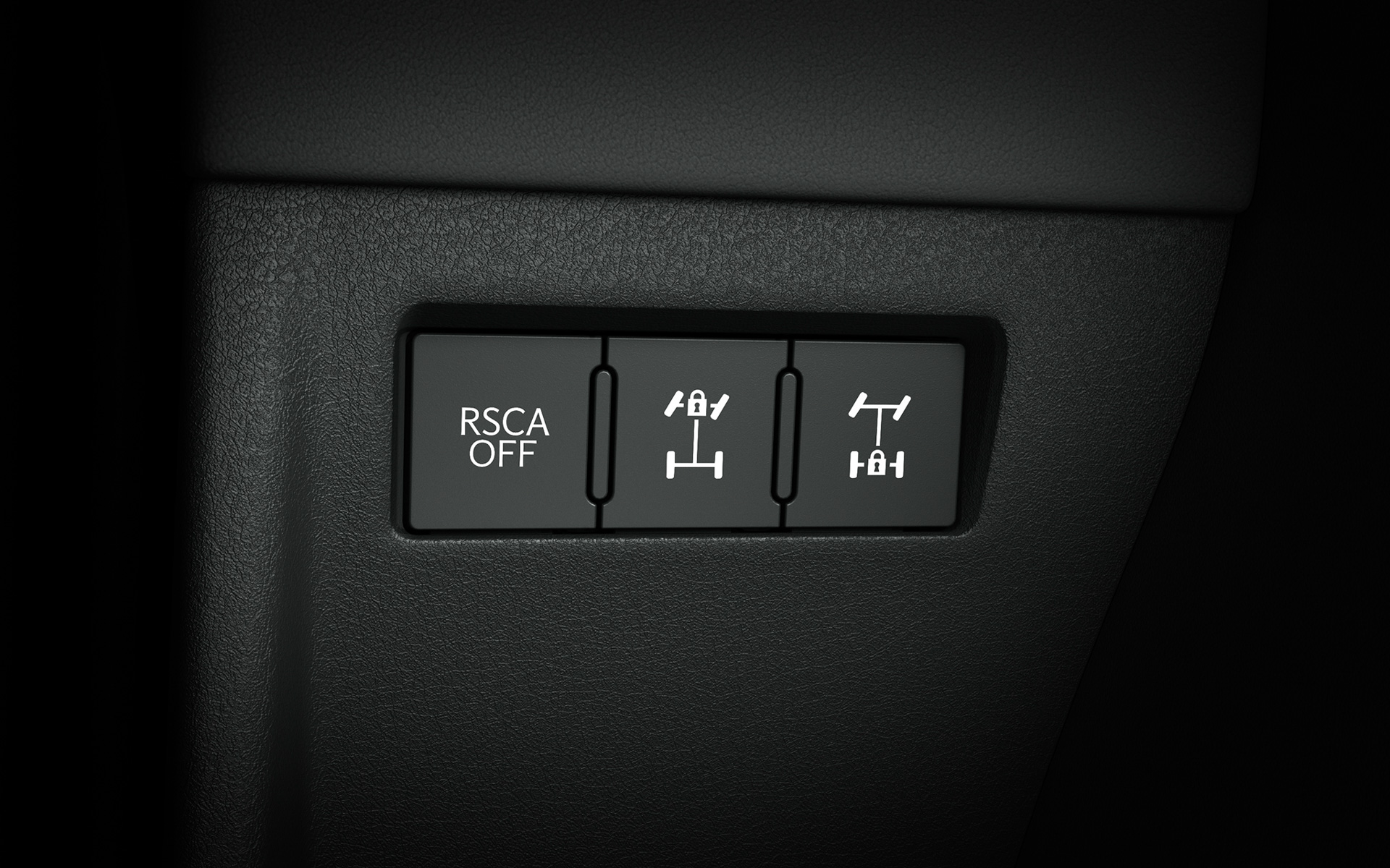 “OVERTRAIL+”フロント・センター・リアディファレンシャルロック