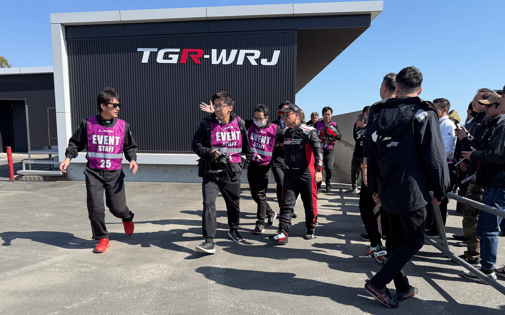 3月1日午後にはモリゾウ選手として、2025年シーズン初のデモランに挑む