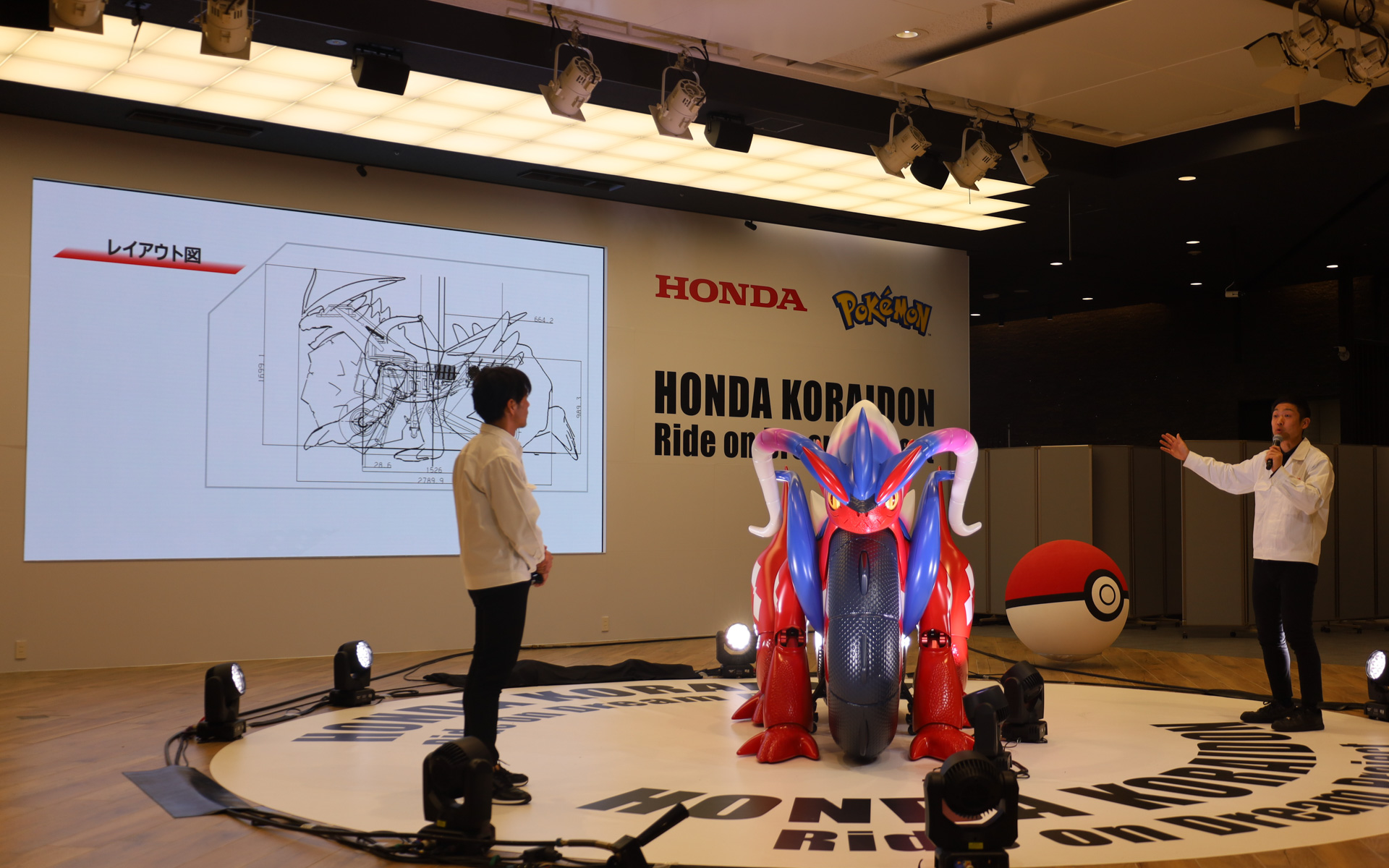 「Honda Riding Assist」の機構を「ホンダコライドン」の中に取り入れた