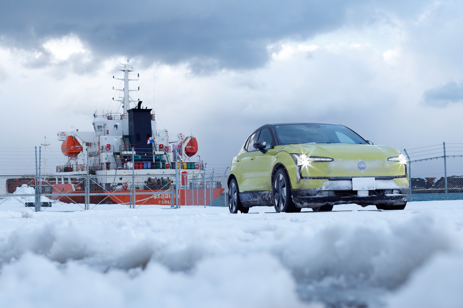 新潟の妙高でボルボ EX30に試乗