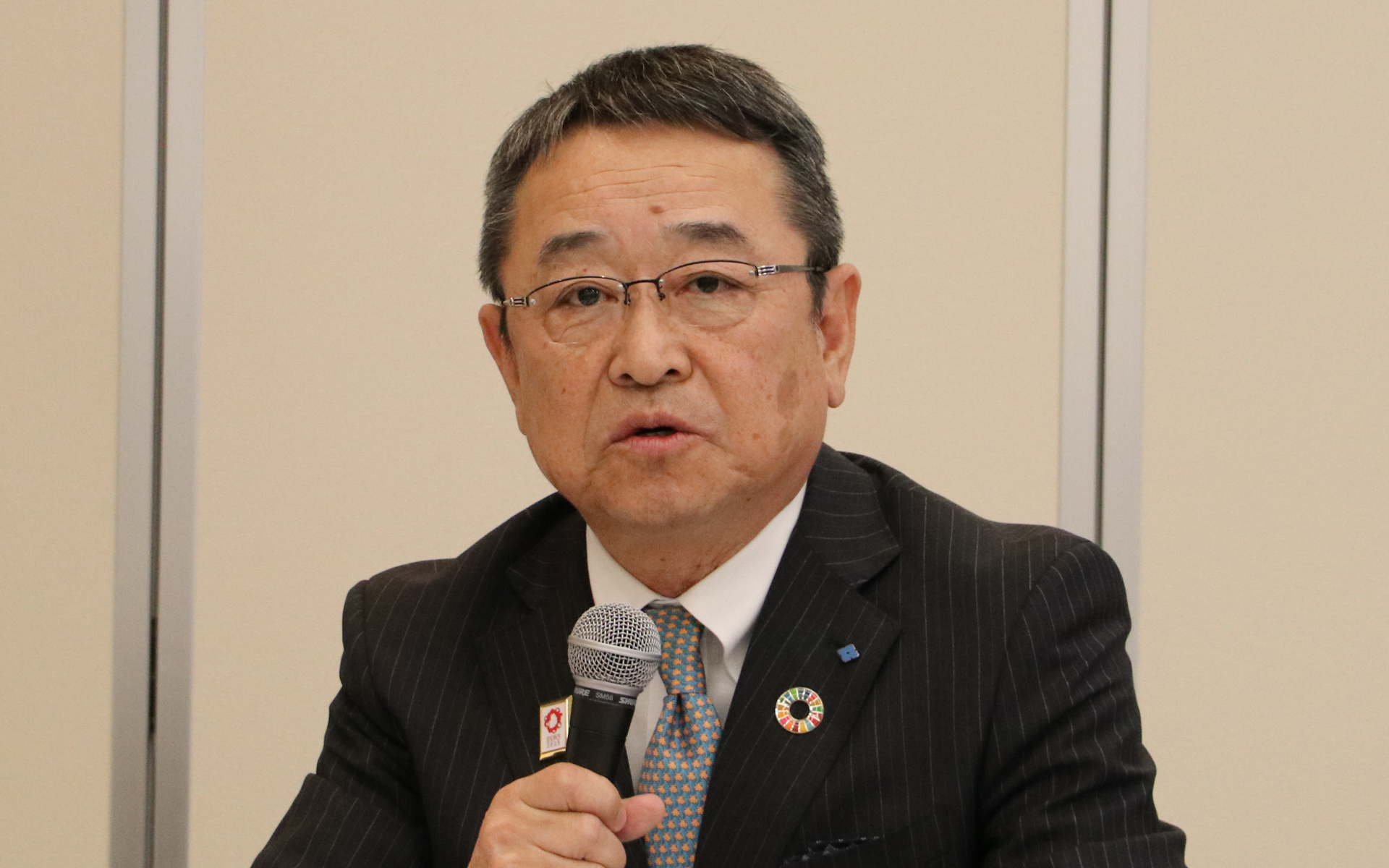 住友ゴム工業株式会社 代表取締役 専務執行役員 西口豪一氏