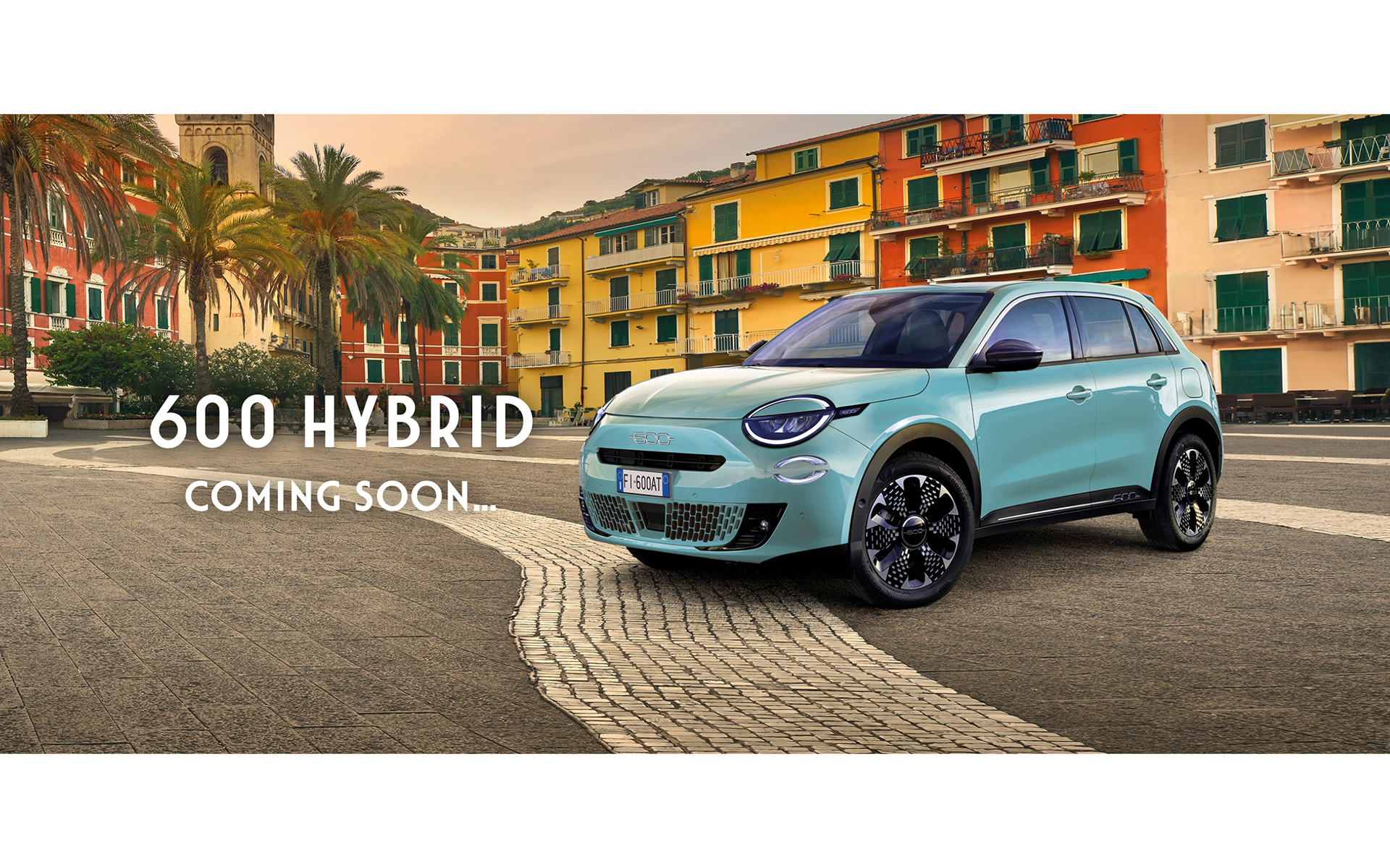フィアット初のマイルドハイブリッドモデル「600 Hybrid」