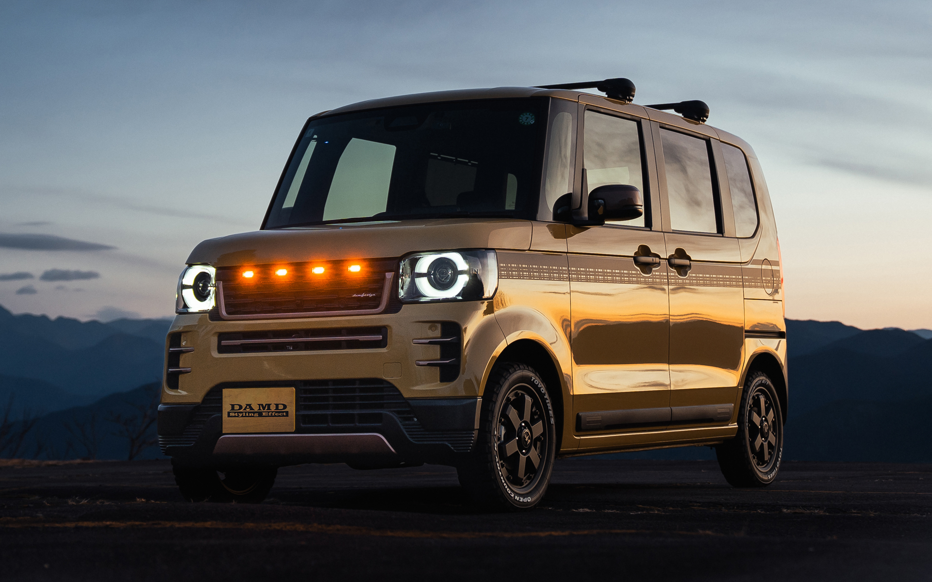 N-BOX＆N-BOX JOY用ボディキット「アンジー」装着イメージ