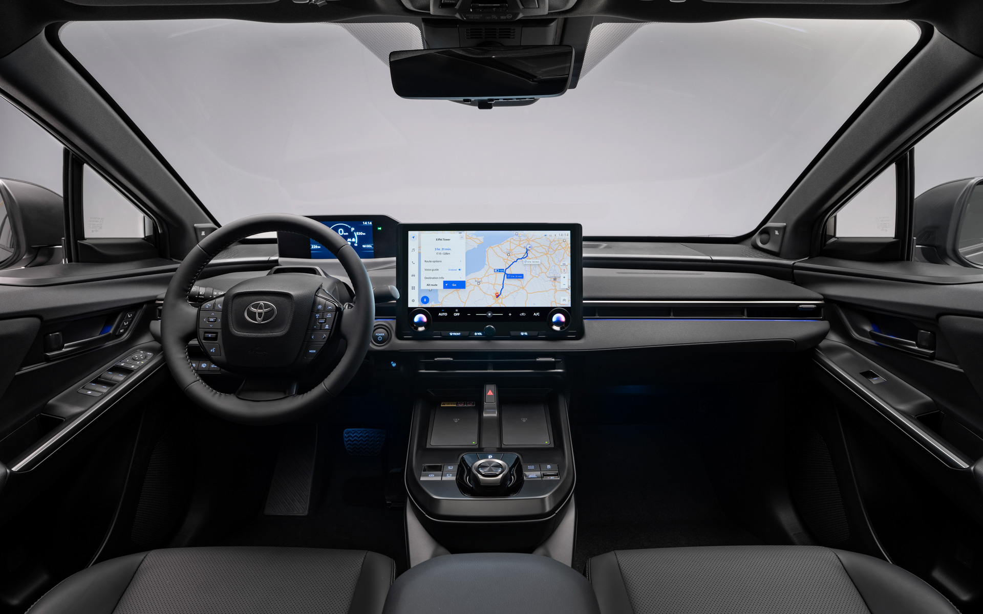 「bZ4X」（欧州仕様）