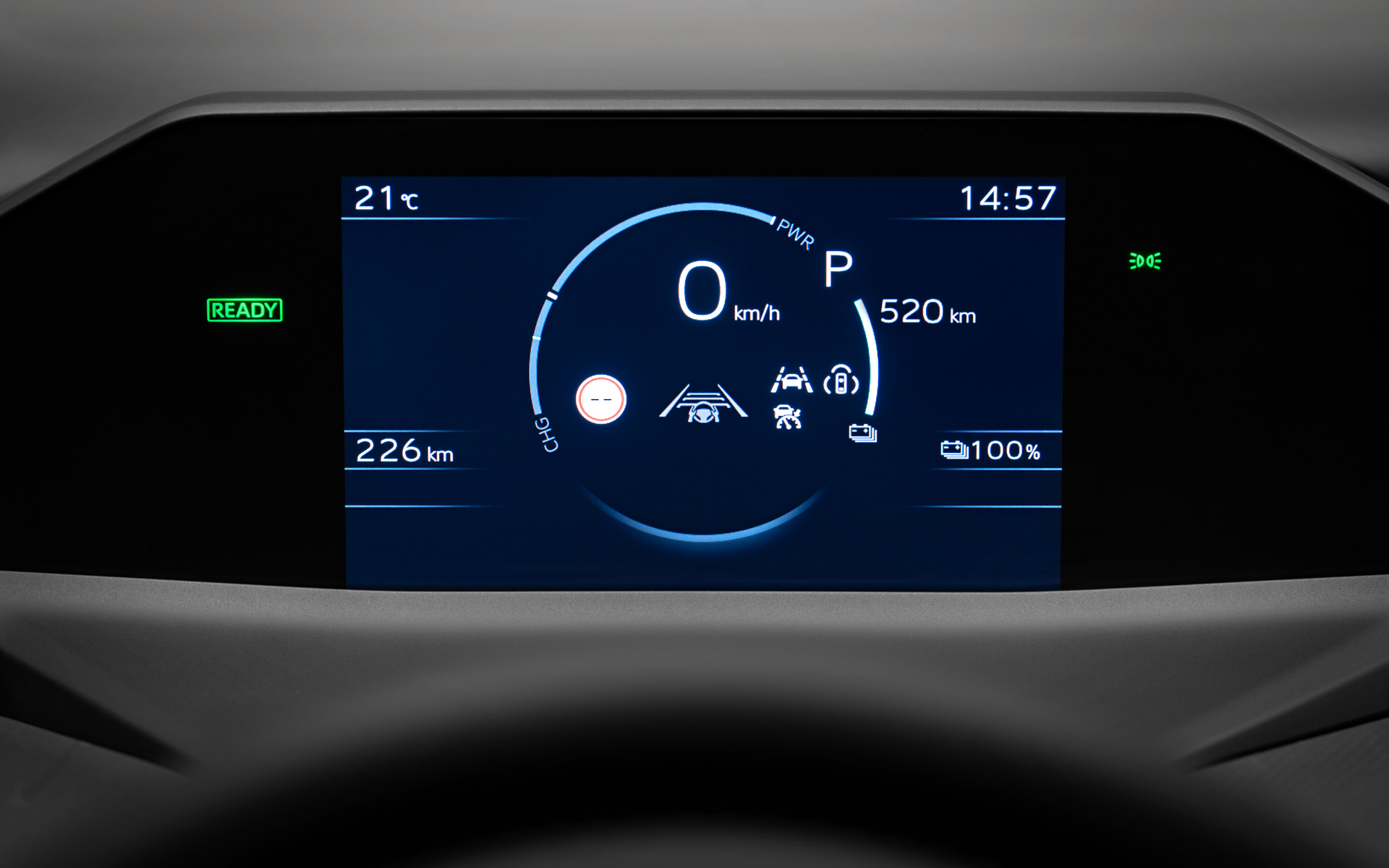 「bZ4X」（欧州仕様）