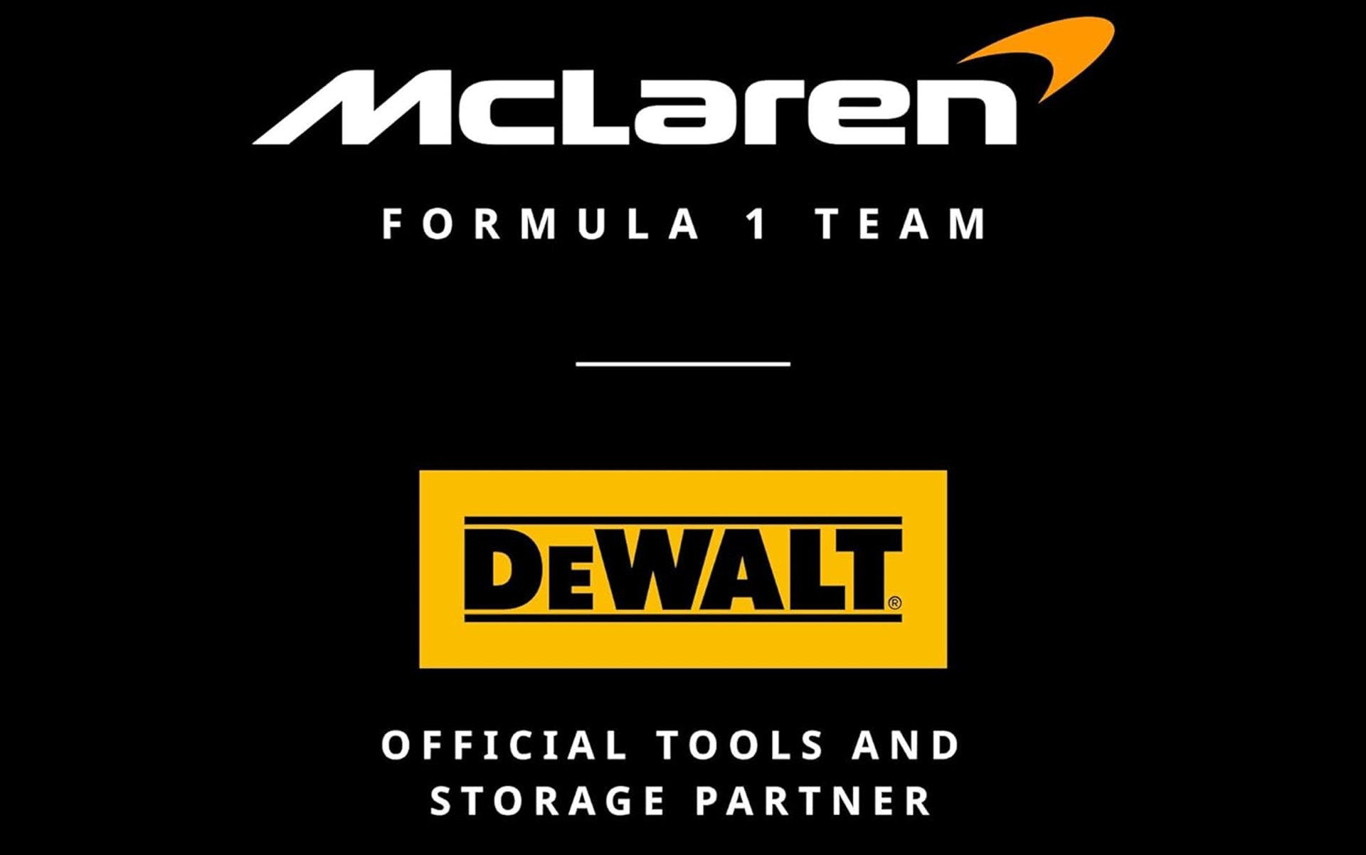 デウォルトはマクラーレンF1チームのサポートを2022年から行なっている