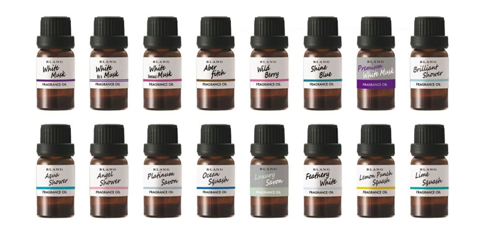 フレグランスは約30種類ほどある（2025年3月時点）