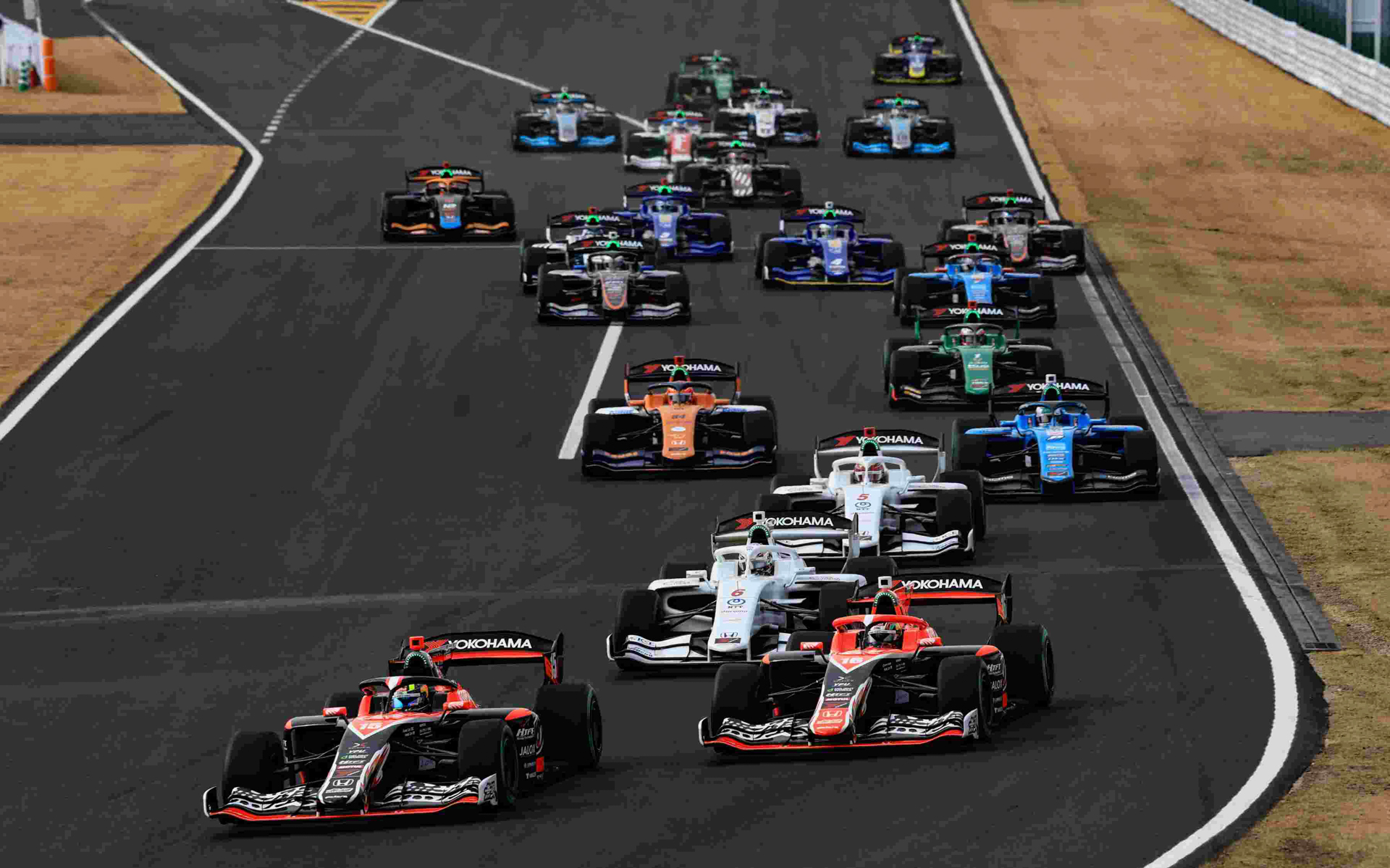 全日本スーパーフォーミュラ選手権の模様