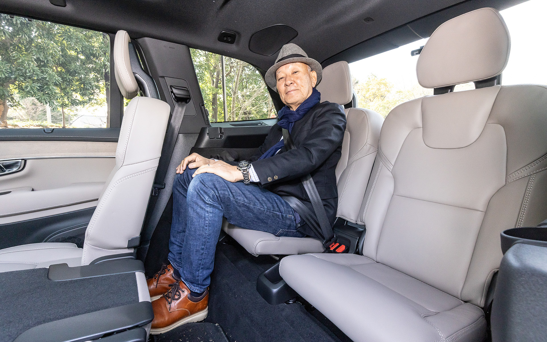 実用性の高さを感じる3列目シート