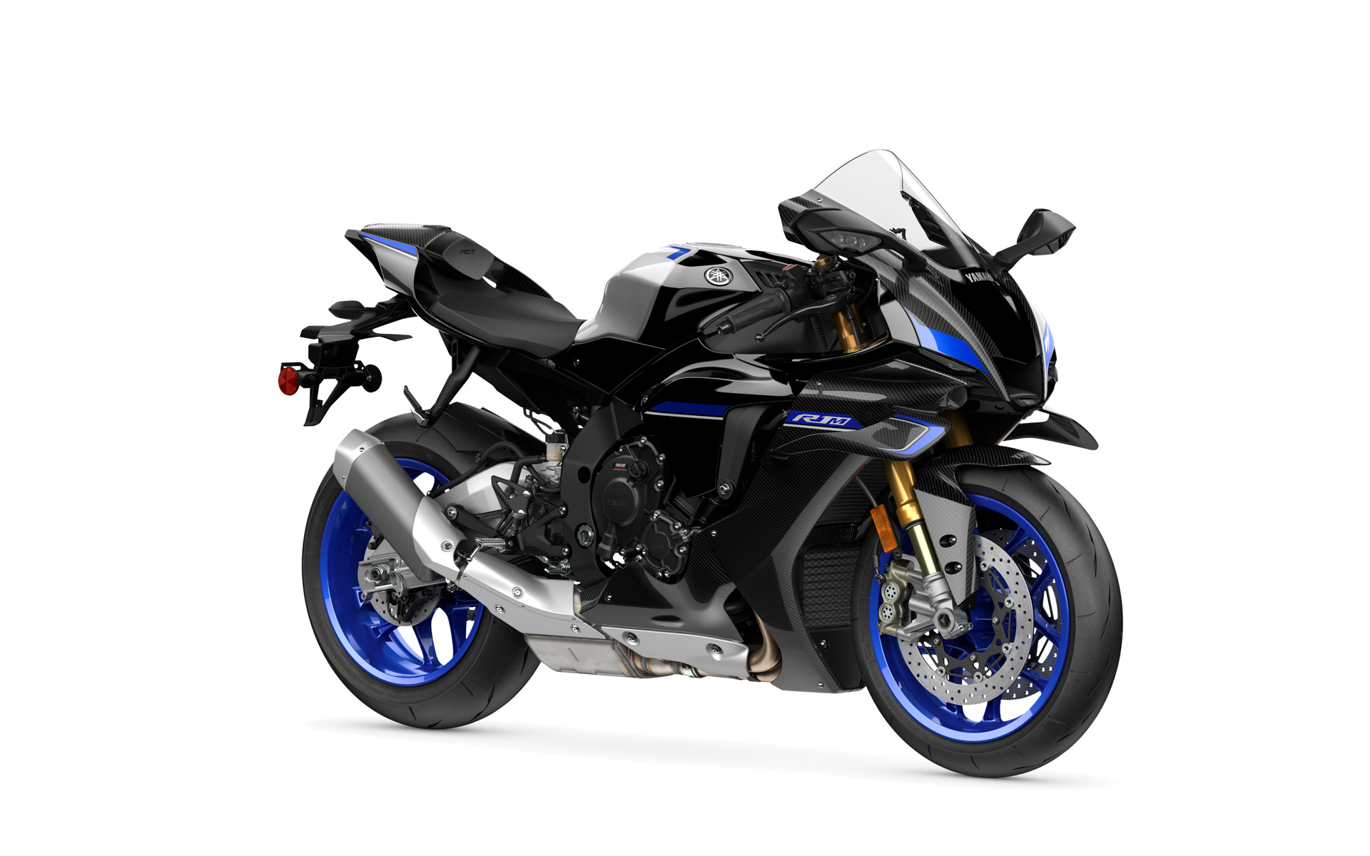 「YZF-R1M ABS」の新色"カーボン"