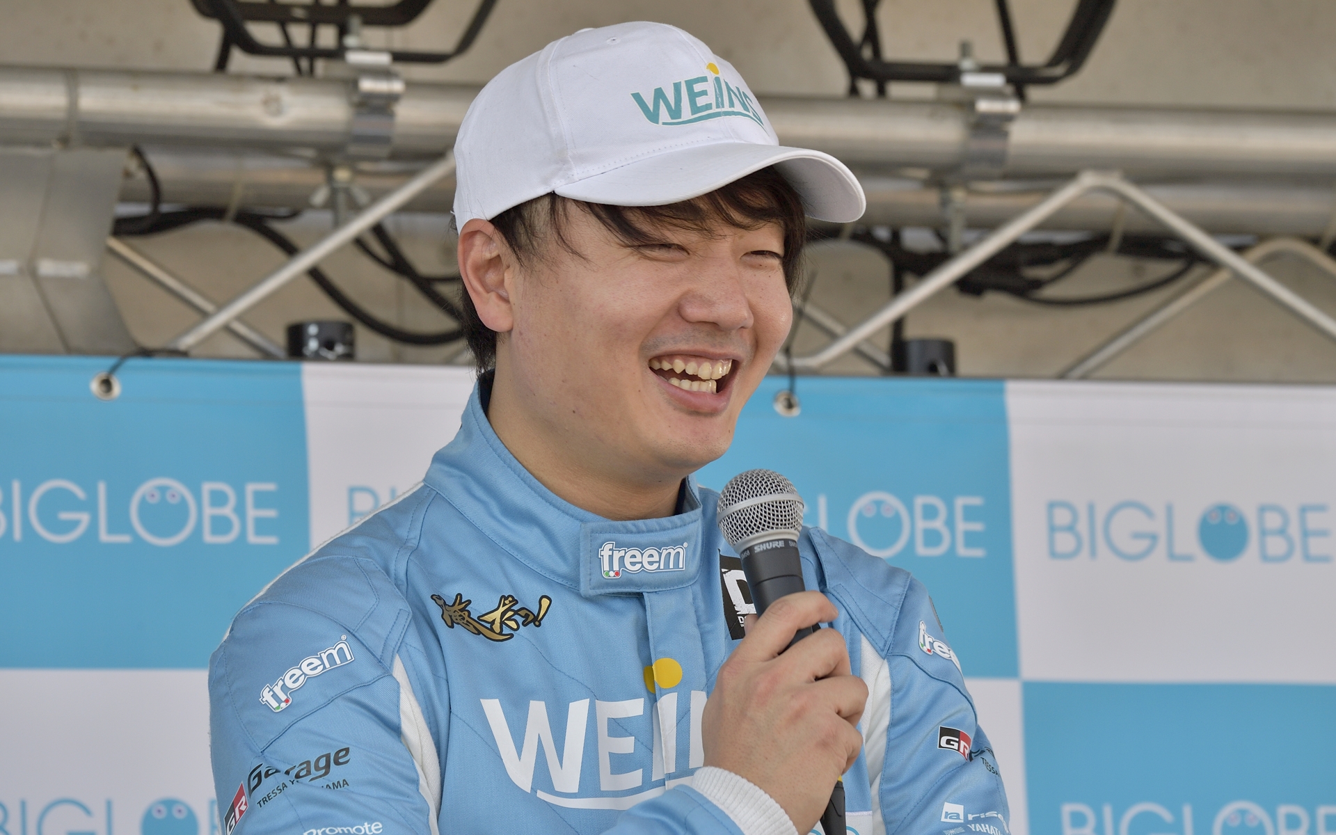 別件で富士に来ていた山中真生選手も飛び入りで参加