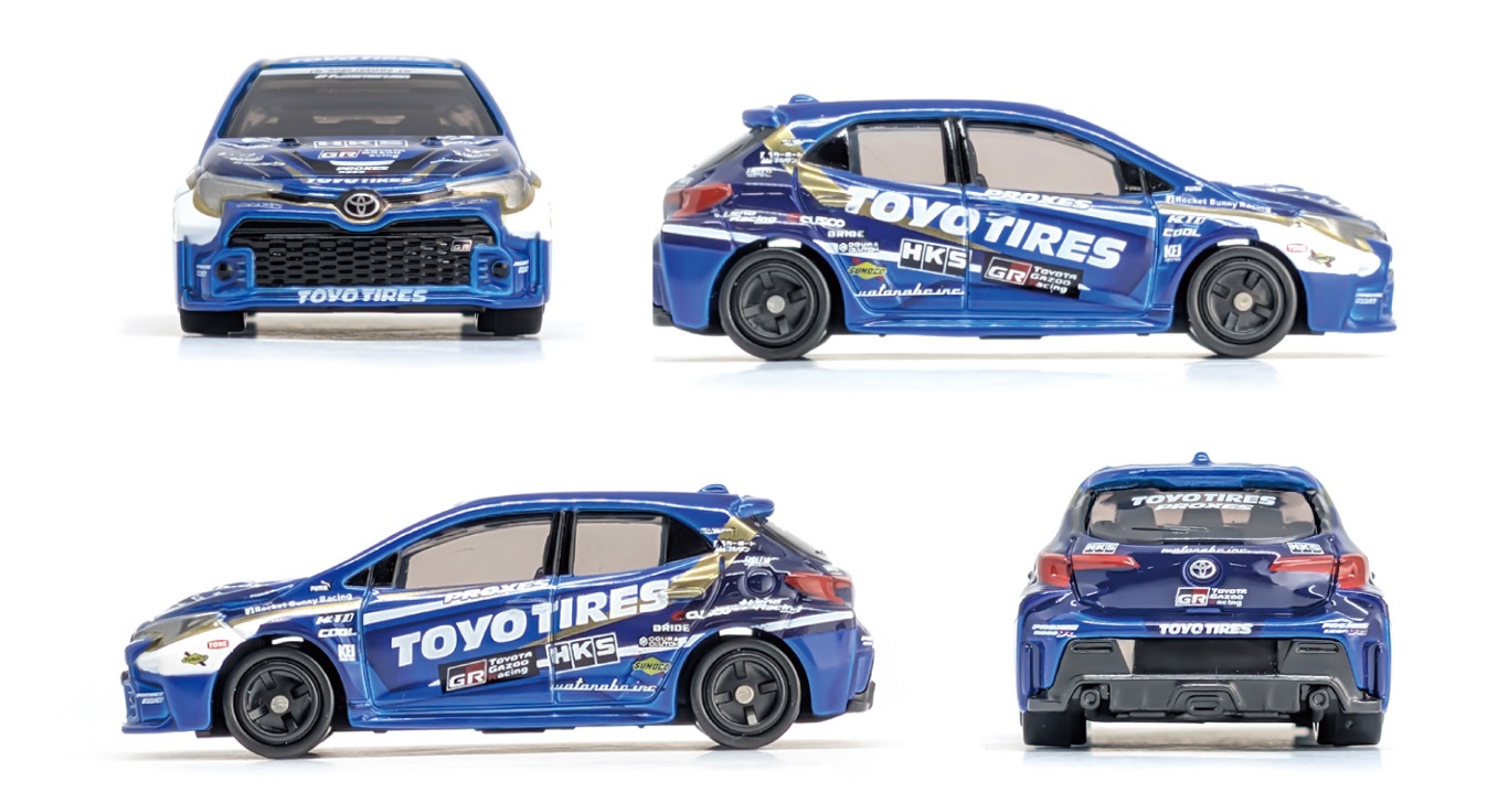 トミカ「Team TOYO TIRES DRIFT トヨタ GRカローラ」