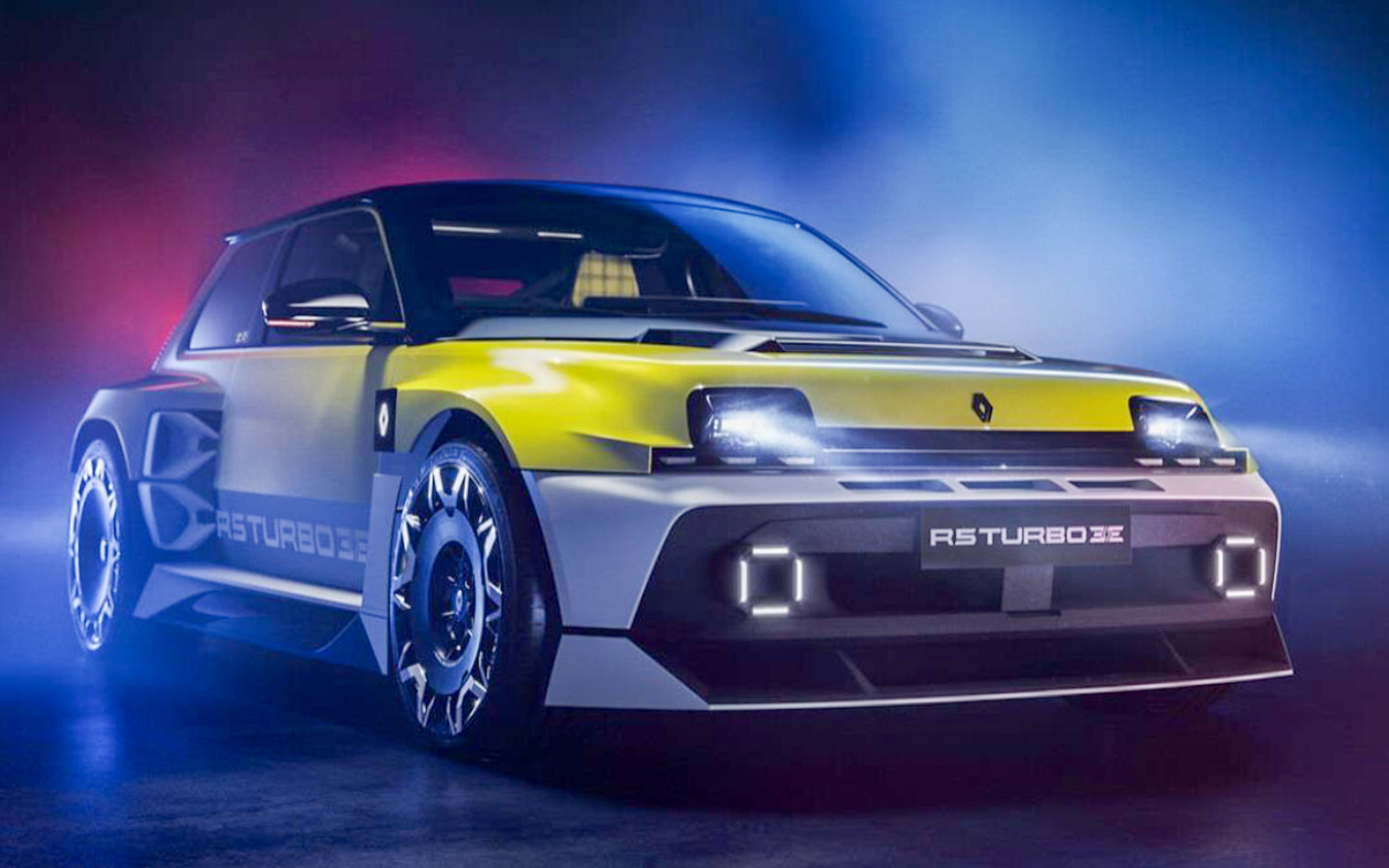 ルノーの新型バッテリEV「5ターボ3E」