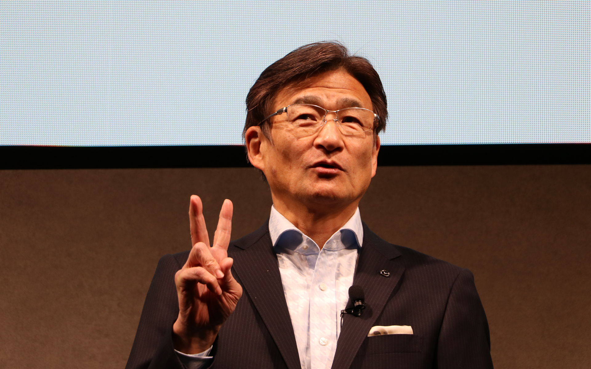 「ものづくり革新2.0」をアピールする廣瀬一郎氏