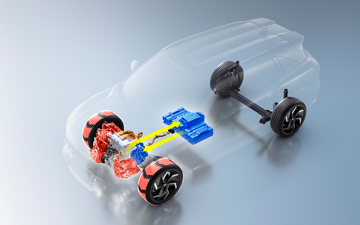 ハイブリッドモード（図3）