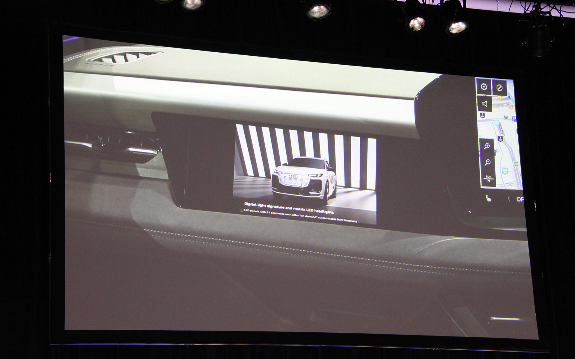 MMIパノラマディスプレイとMMIパッセンジャーディスプレイなどからなるデジタルインテリアを特徴とした