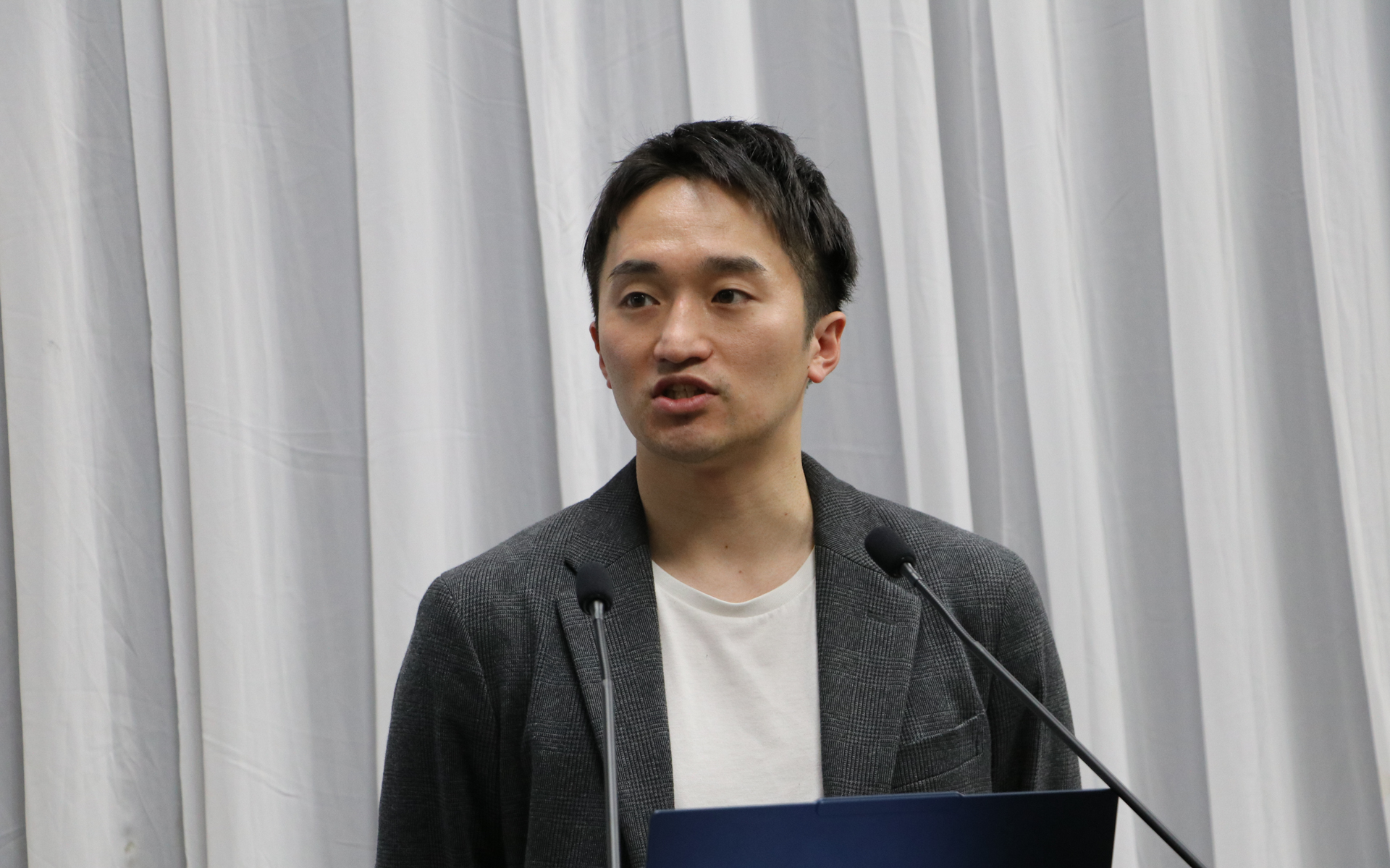 ウミエルへの投資を決めているインキュベイトファンドの岩崎遼登アソシエイト