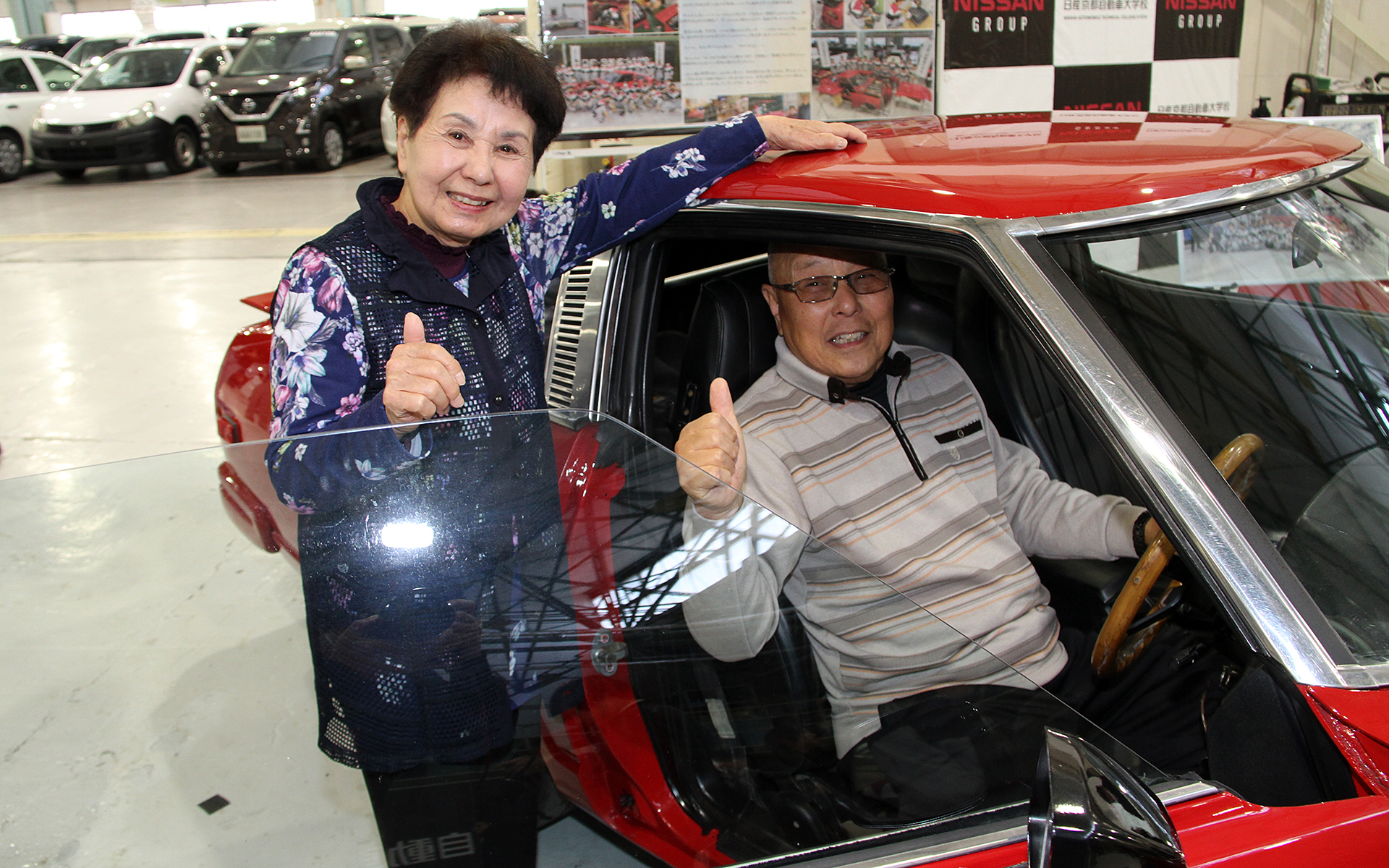 お2人でS130型フェアレディZをドライブされる日を楽しみにしています