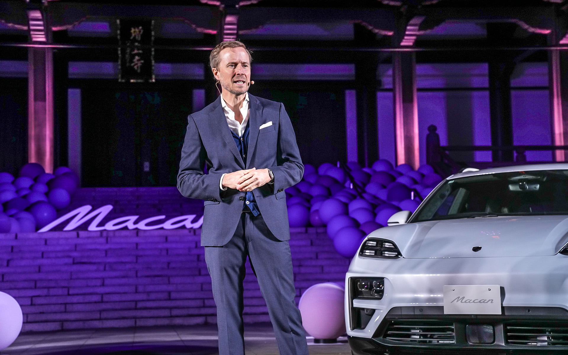 ポルシェAG 東アジア担当マネージャーのセバスチャン・ホーゼル氏