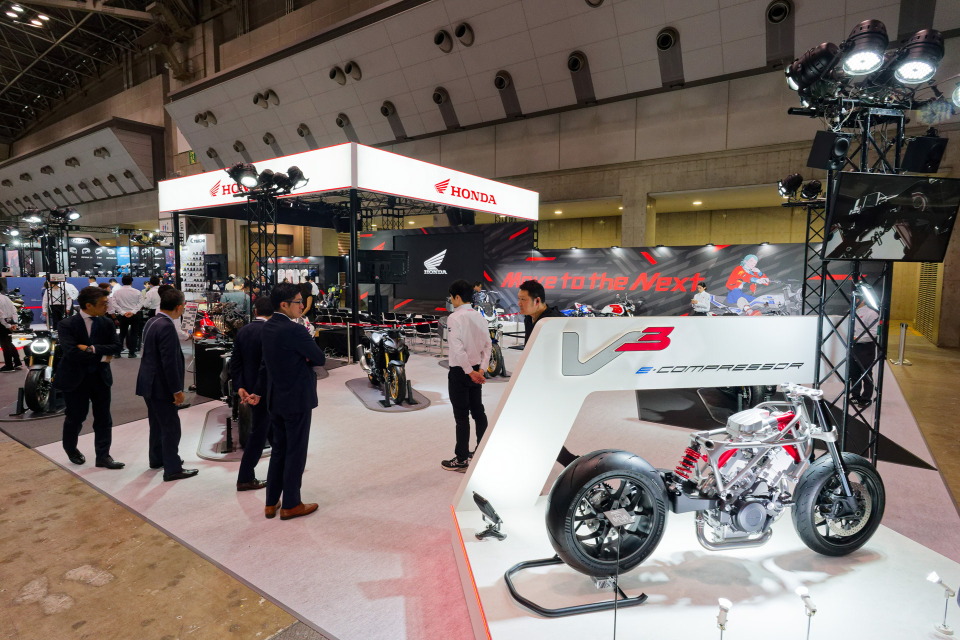 ホンダのブース