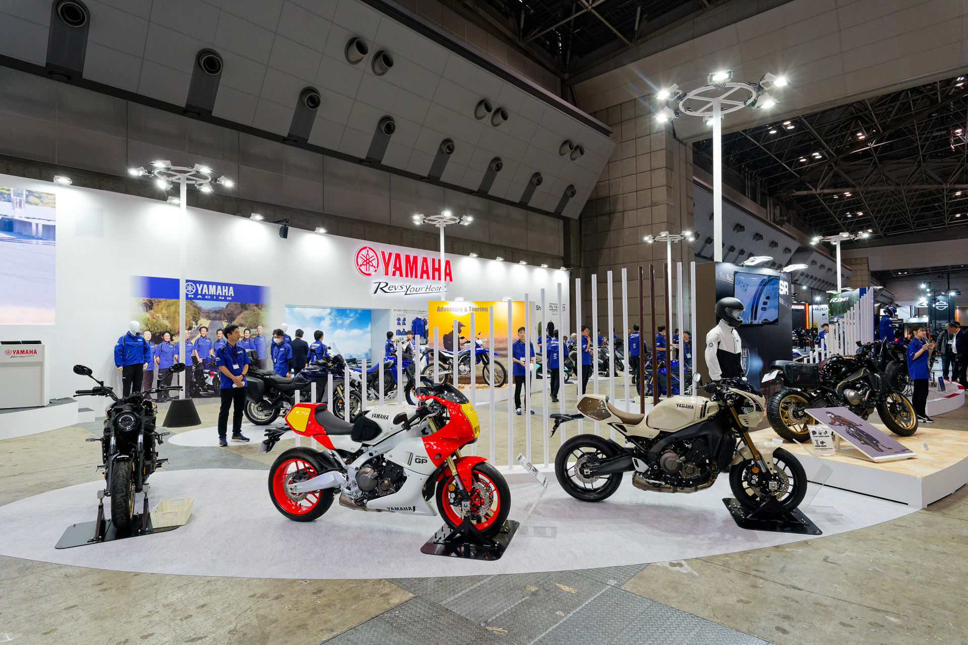 ヤマハ発動機のブース