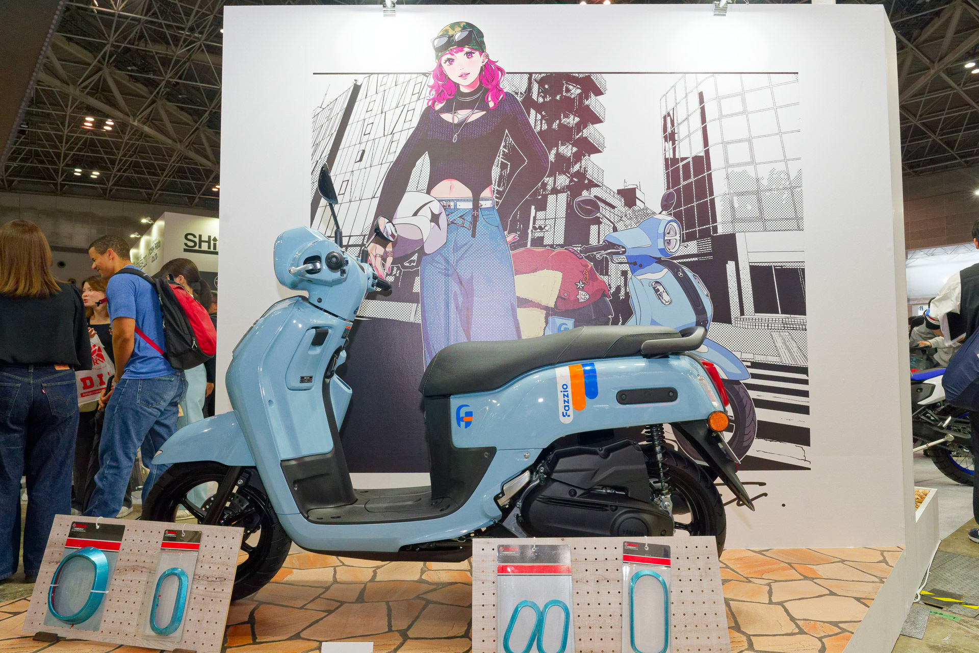 125ccクラスの新感覚ファッションスクーター「Fazzio」