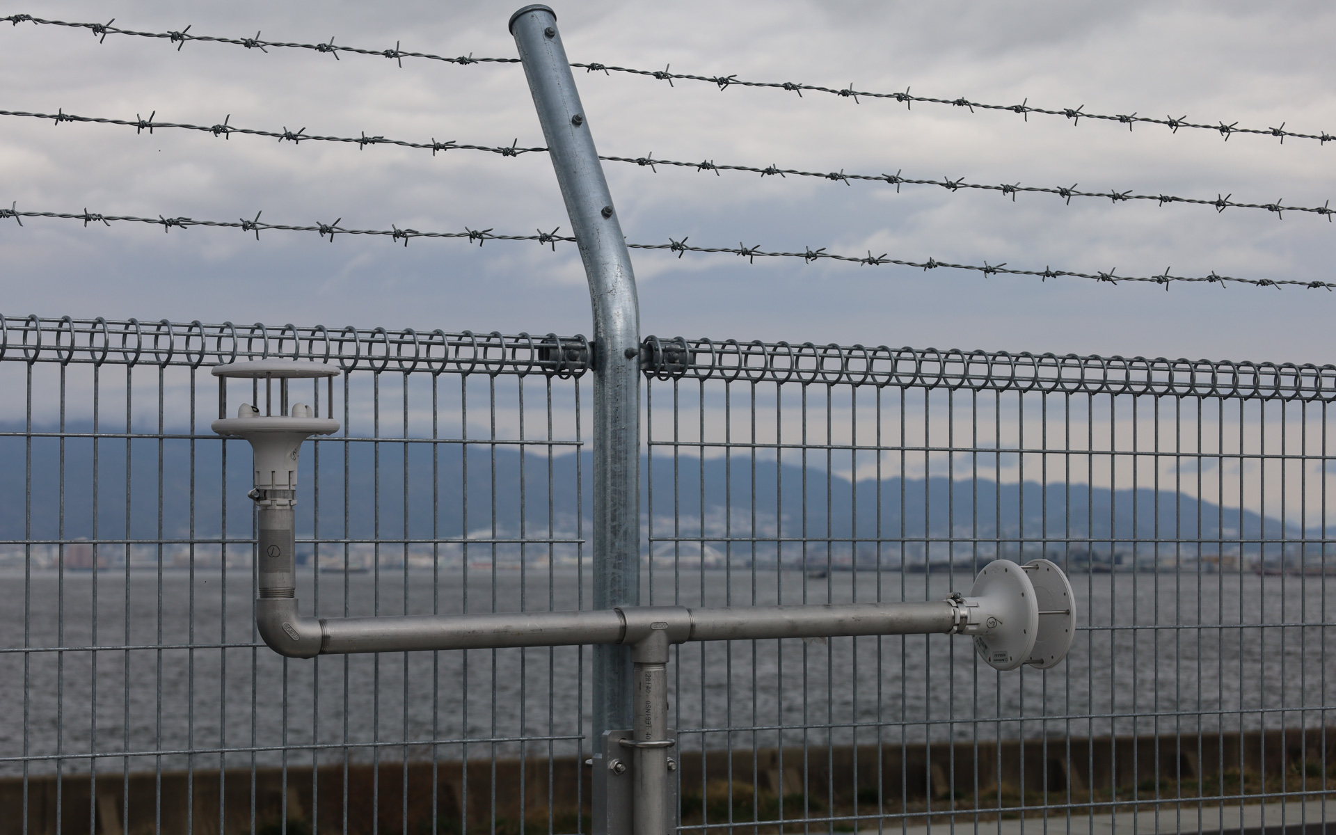 ヘリコプターで発生するダウンウォッシュを計測する装置