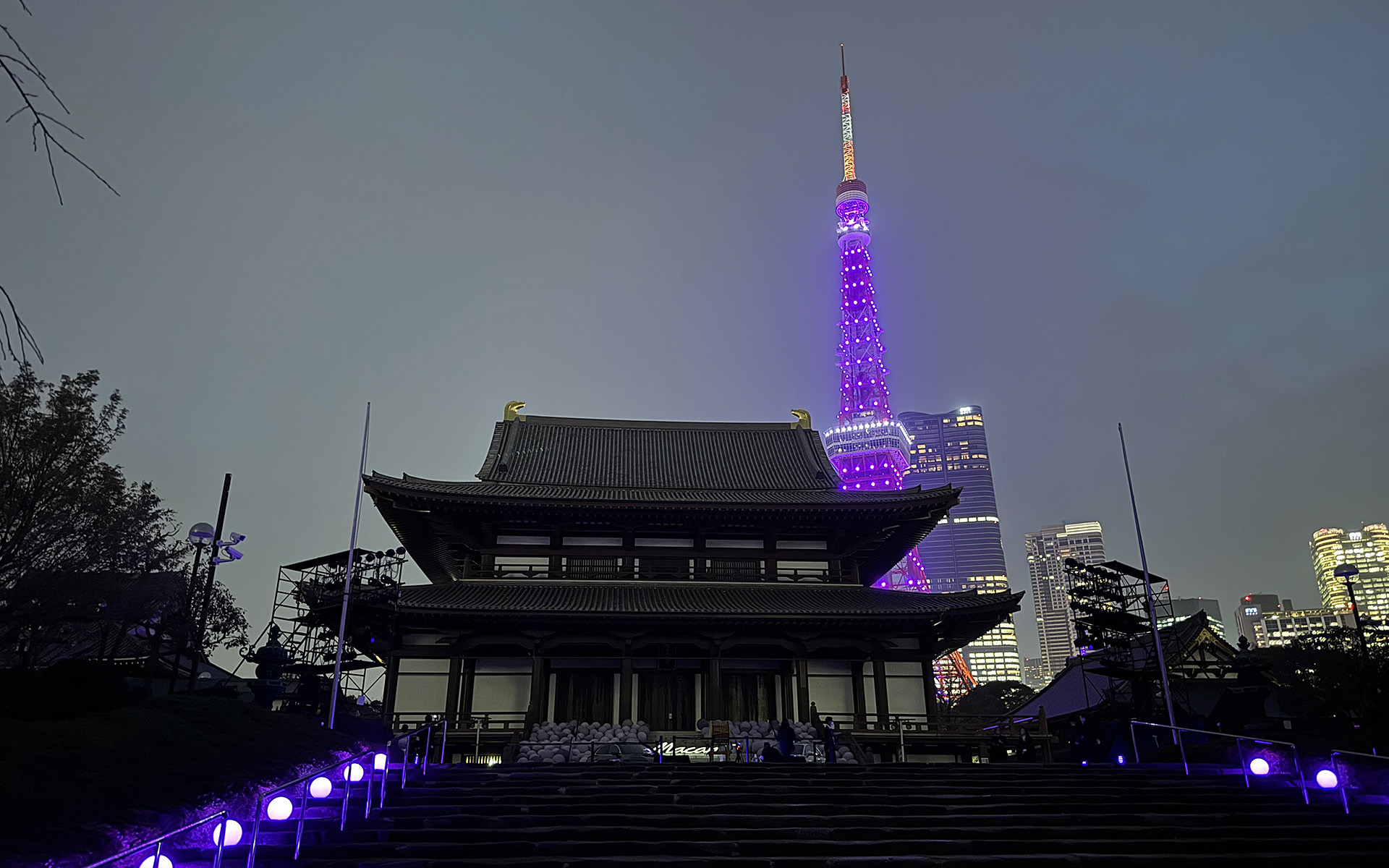 iPhone15で夜撮。手持ちでも撮れちゃうことにおどろき