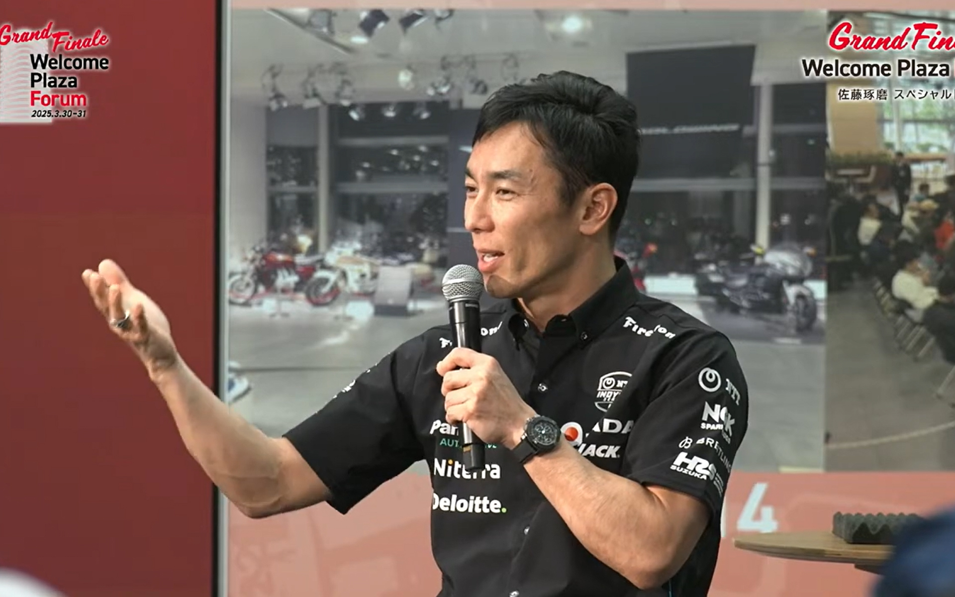 3回目の優勝を目指すと語る佐藤氏