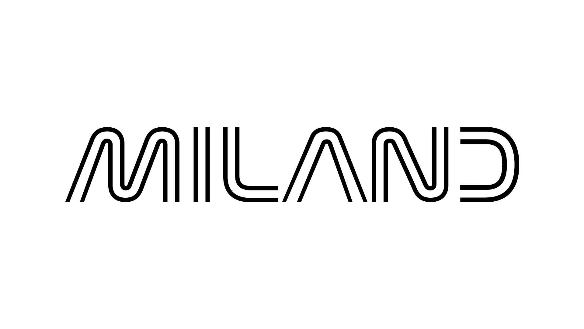 「MILAND」というサービス名は、「三菱自動車がつくる未踏の大陸」に由来。誰も見たことのない未踏の地で、クルマの新しい楽しみ方を見つけ出してほしいという想いで名付けられた。また、ロゴデザインは「道」をモチーフにしている