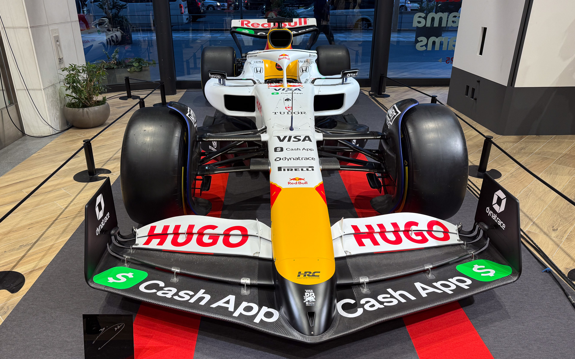 F1の展示車も。今週末はF1日本グランプリ