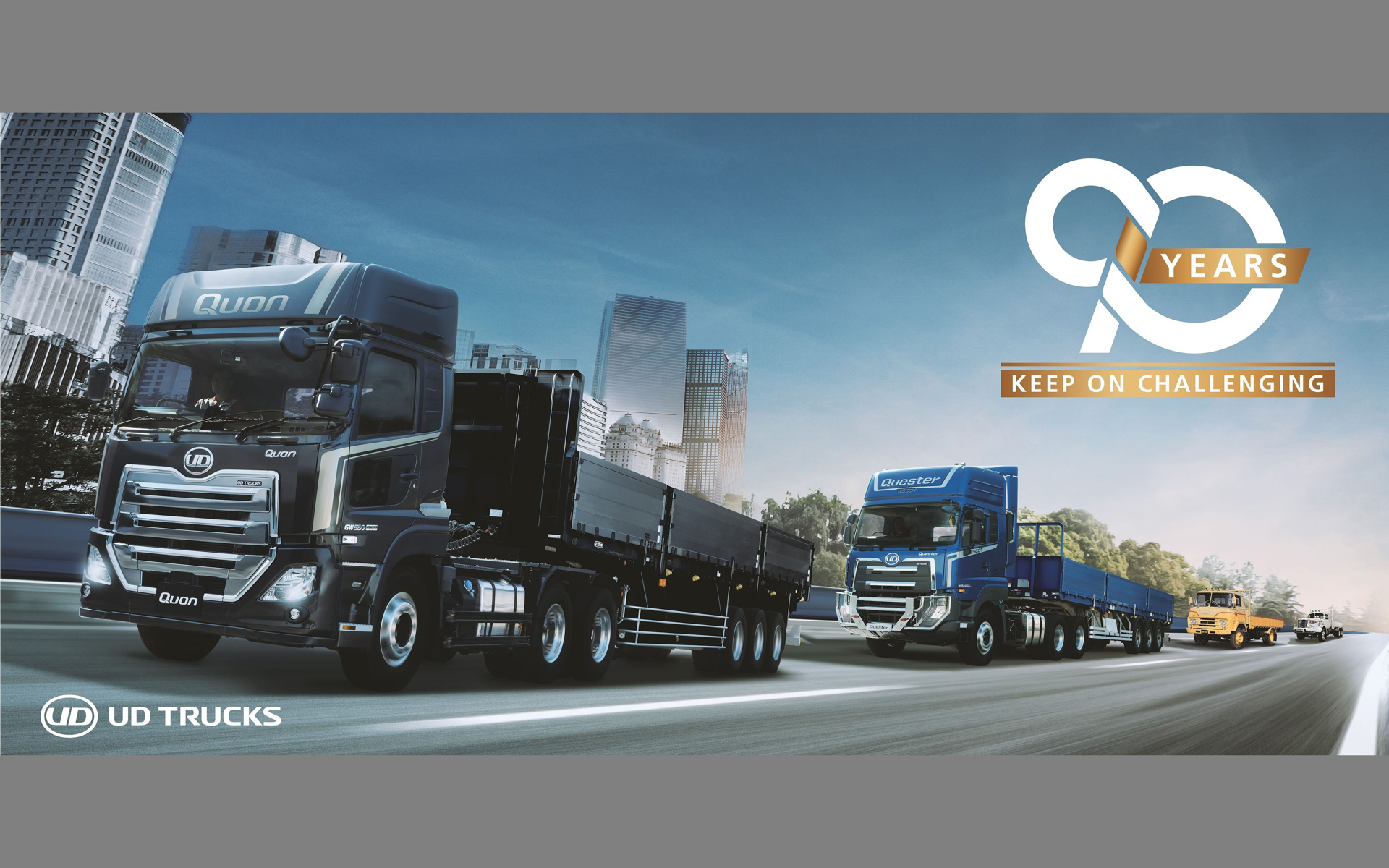 UDトラックスが創業90周年のキャンペーンを実施