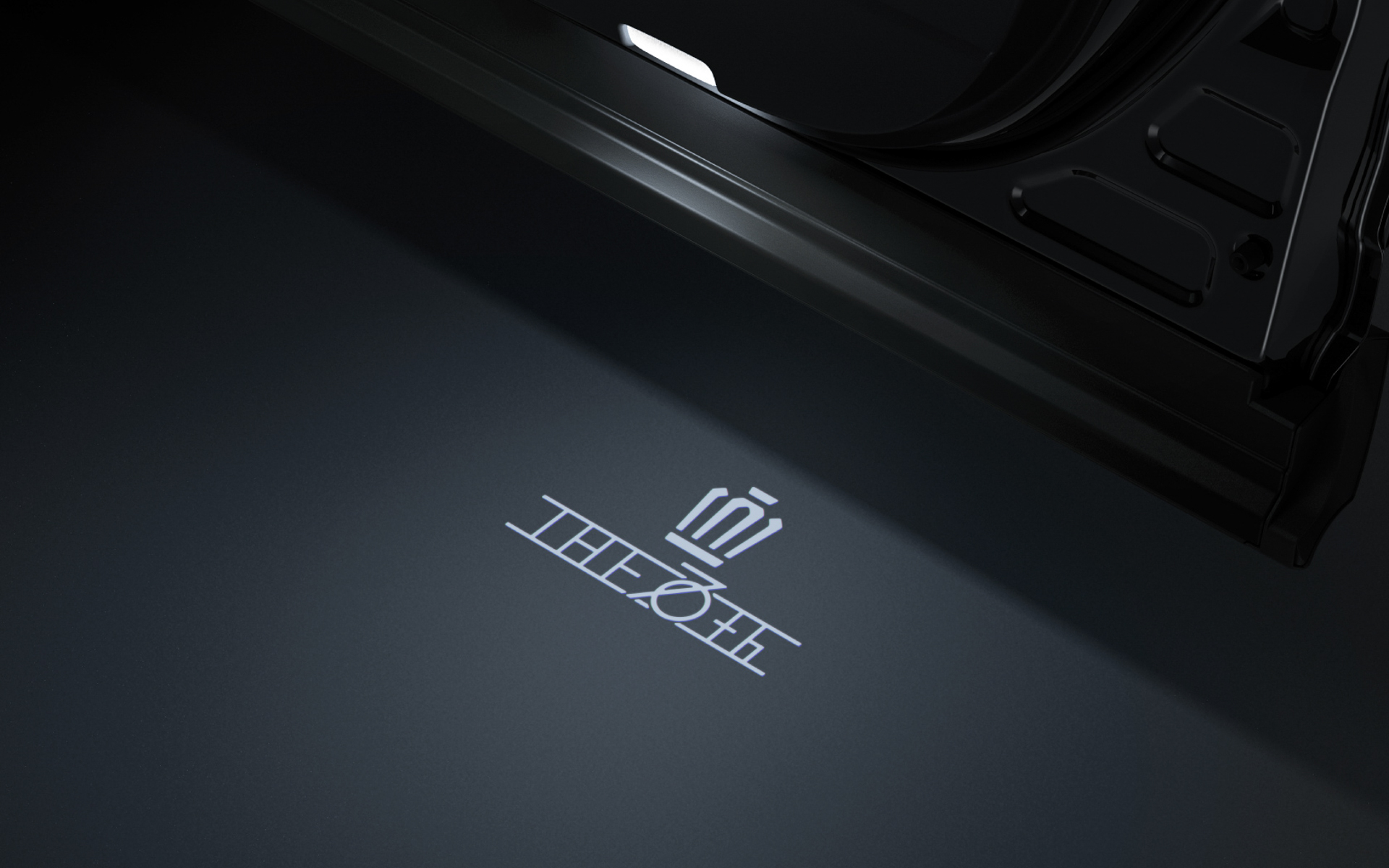 プロジェクションカーテシイルミ（THE 70th ロゴ入り・フロントドア左右）